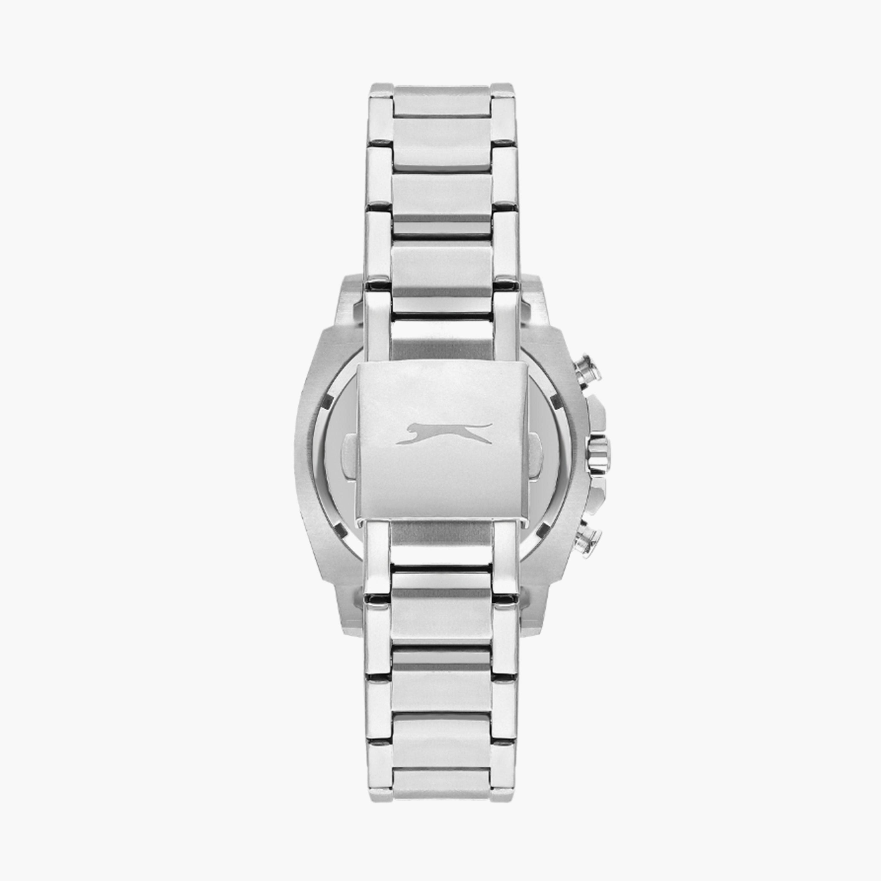 سلازنغر- ساعة  كرونوغراف للرجال سوار معدني  44مم لون فضي | SL.9.2292.2.01-men-watchesandjewellery-watches-image-3