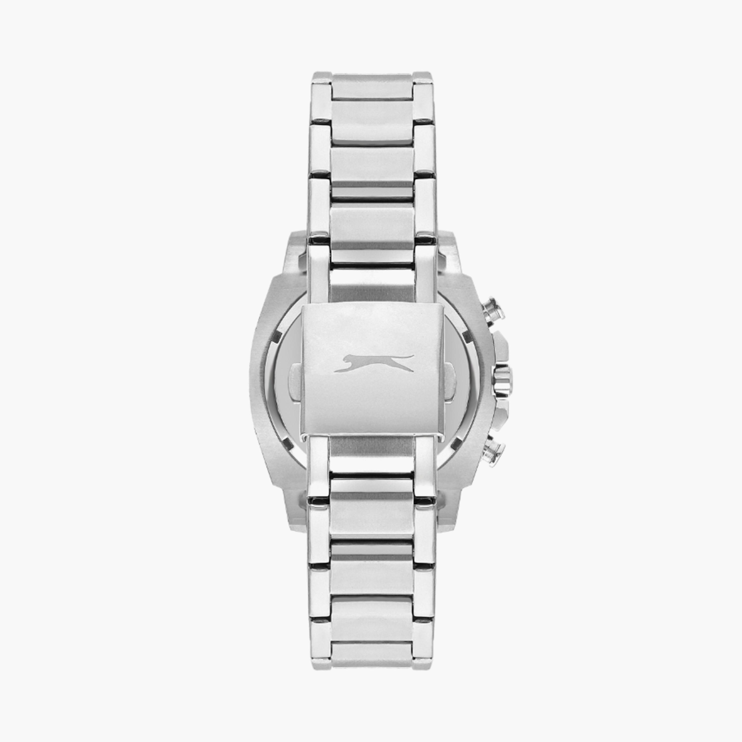 Slazenger Men's 44MM Silver Chronograph Metal Strap Watch | SL.9.2292.2.05-men-watchesandjewellery-watches-image-3