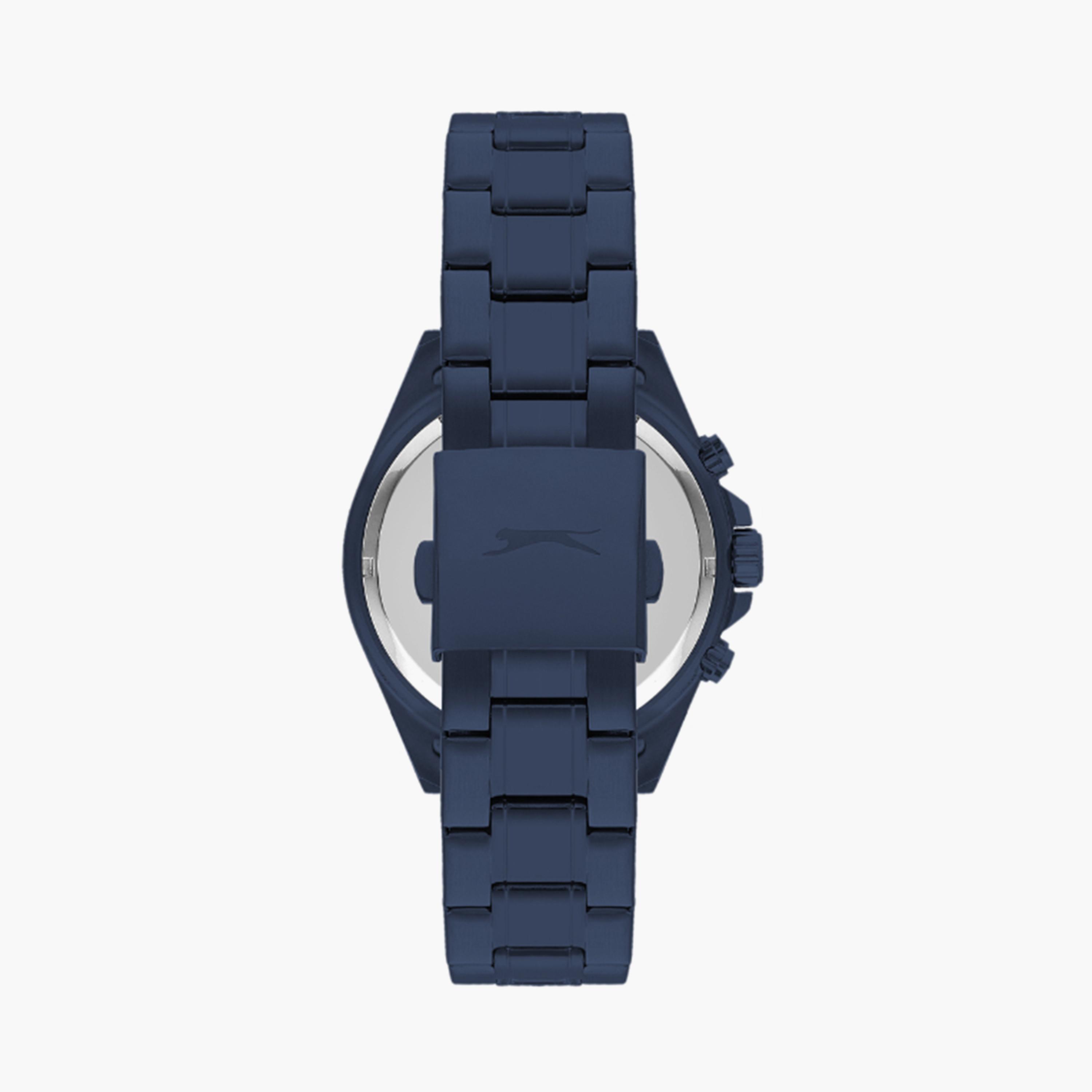 سلازنغر- ساعة  كرونوغراف للرجال سوار معدني  46مم لون أزرق | SL.9.2309.2.07-men-watchesandjewellery-watches-image-3