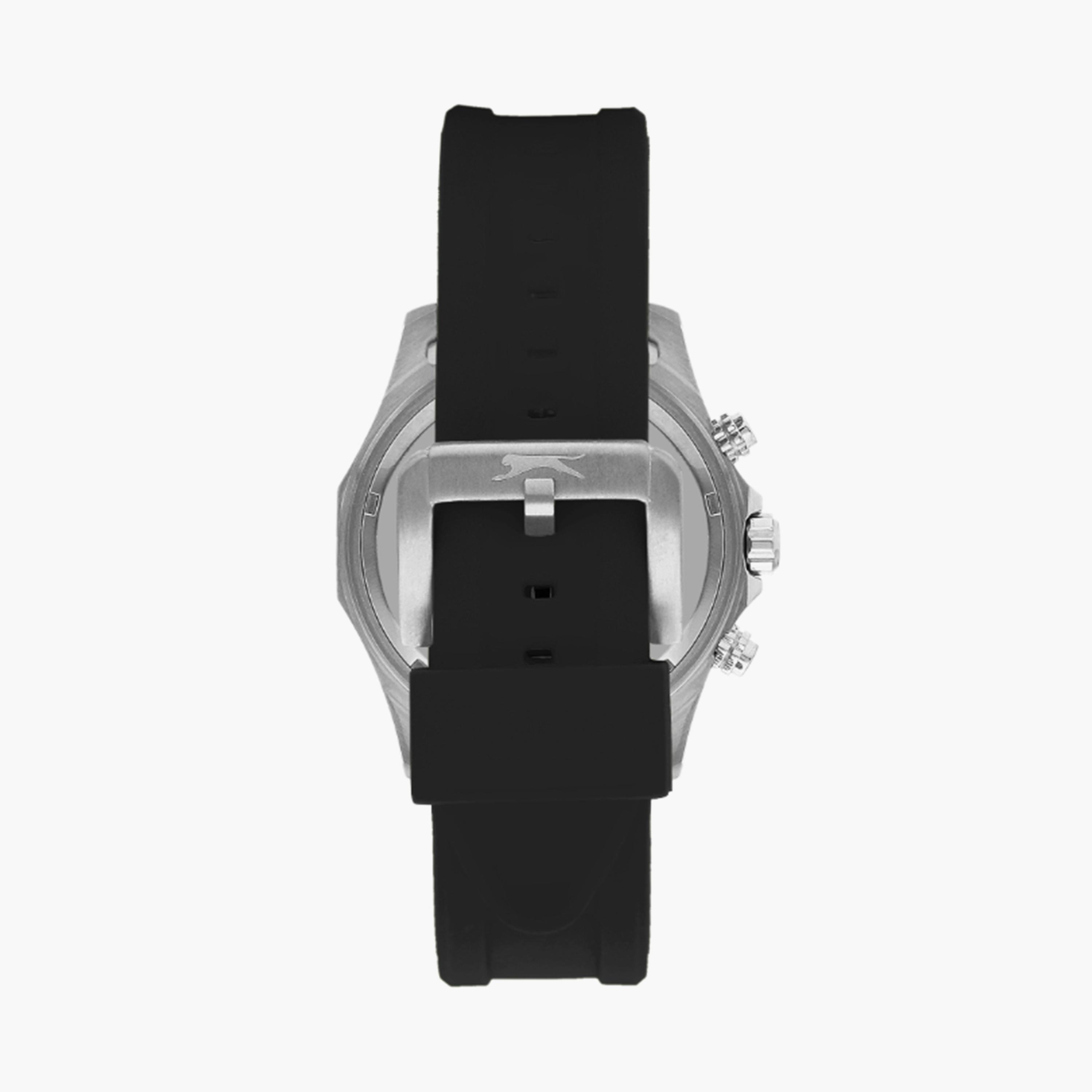 سلازنغر- ساعة  كرونوغراف للرجال سوار سيليكون  44مم لون أسود | SL.9.2298.2.01-men-watchesandjewellery-watches-image-3