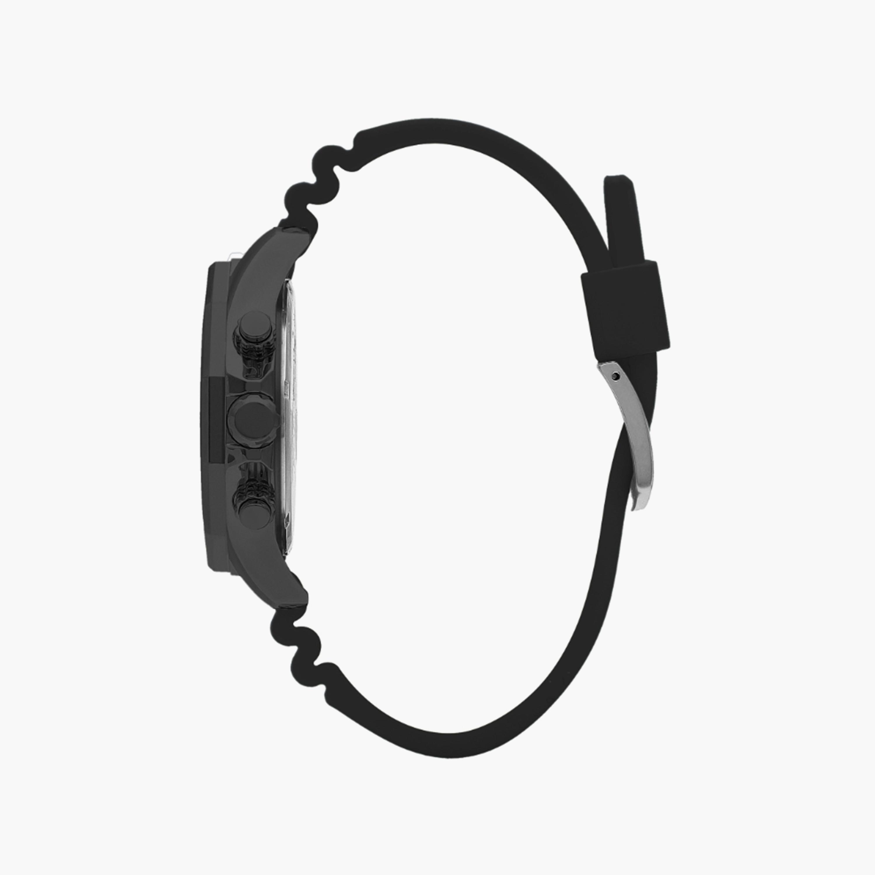 Slazenger Men's 44MM Black Chronograph Silicone Strap Watch | SL.9.2298.2.08-men-watchesandjewellery-watches-image-2
