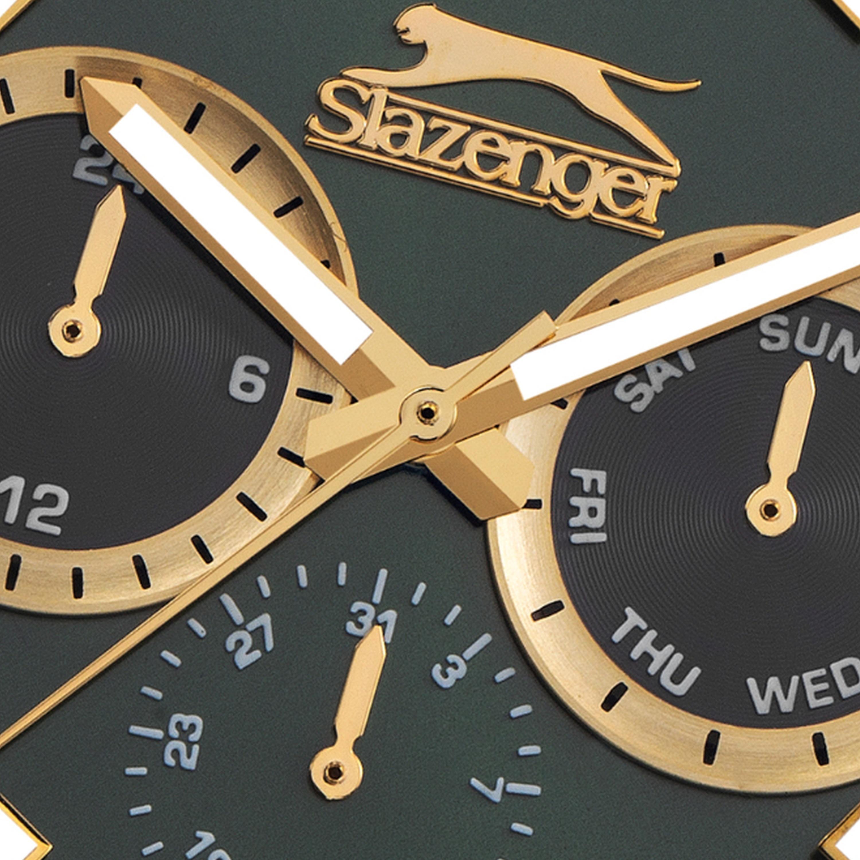 Slazenger Men's 44MM Silver Chronograph Metal Strap Watch | SL.9.2300.2.06-men-watchesandjewellery-watches-image-5