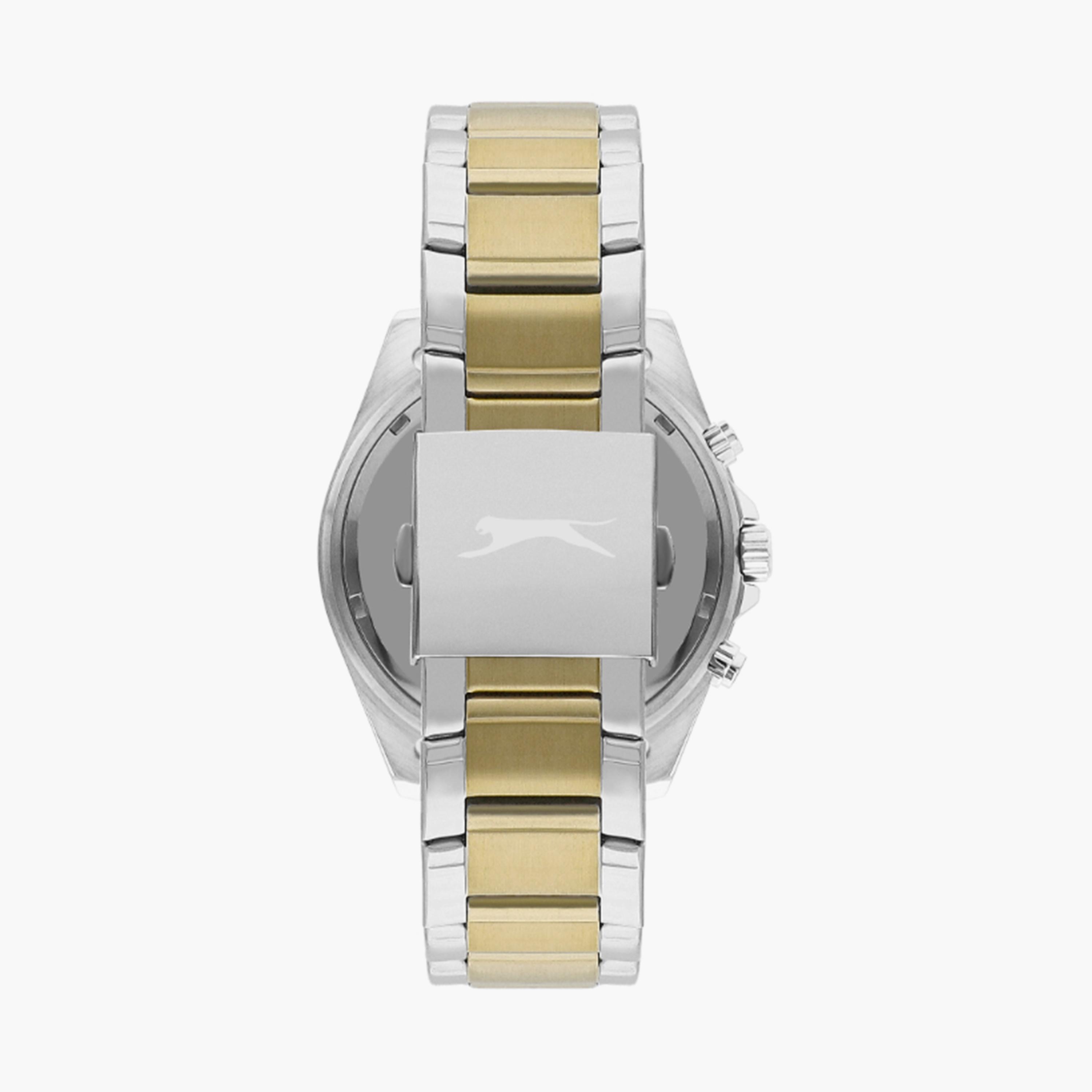 Slazenger Men's 44MM Multicolour Chronograph Metal Strap Watch | SL.9.2273.2.05-men-watchesandjewellery-watches-image-3