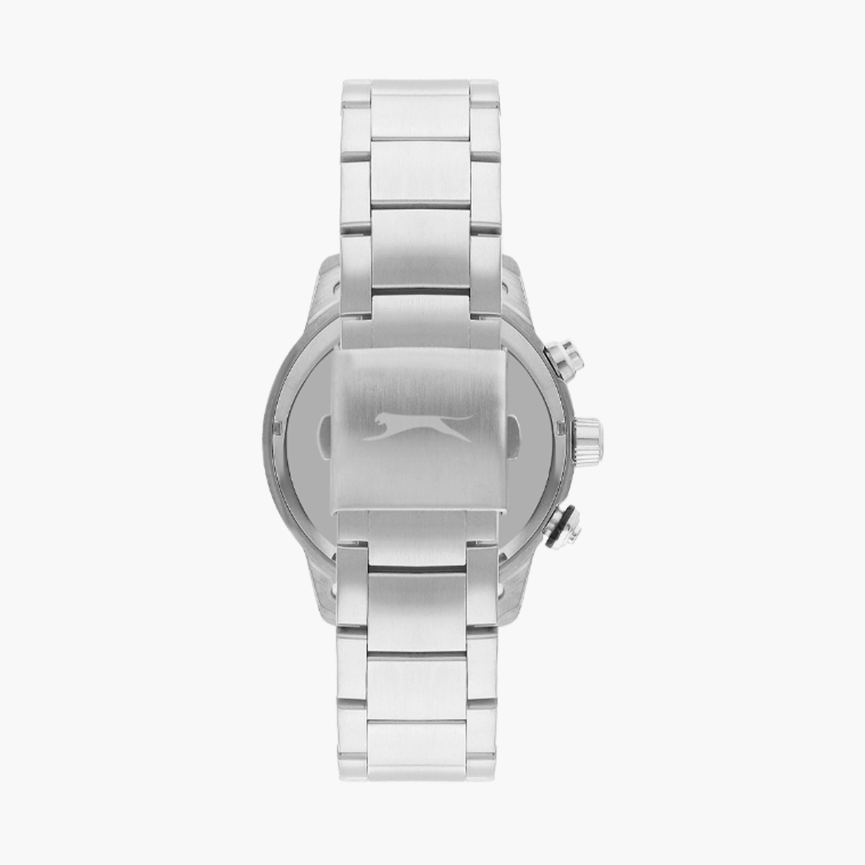 Slazenger Men's 45MM Silver Chronograph Metal Strap Watch | SL.9.2272.2.01-men-watchesandjewellery-watches-image-3
