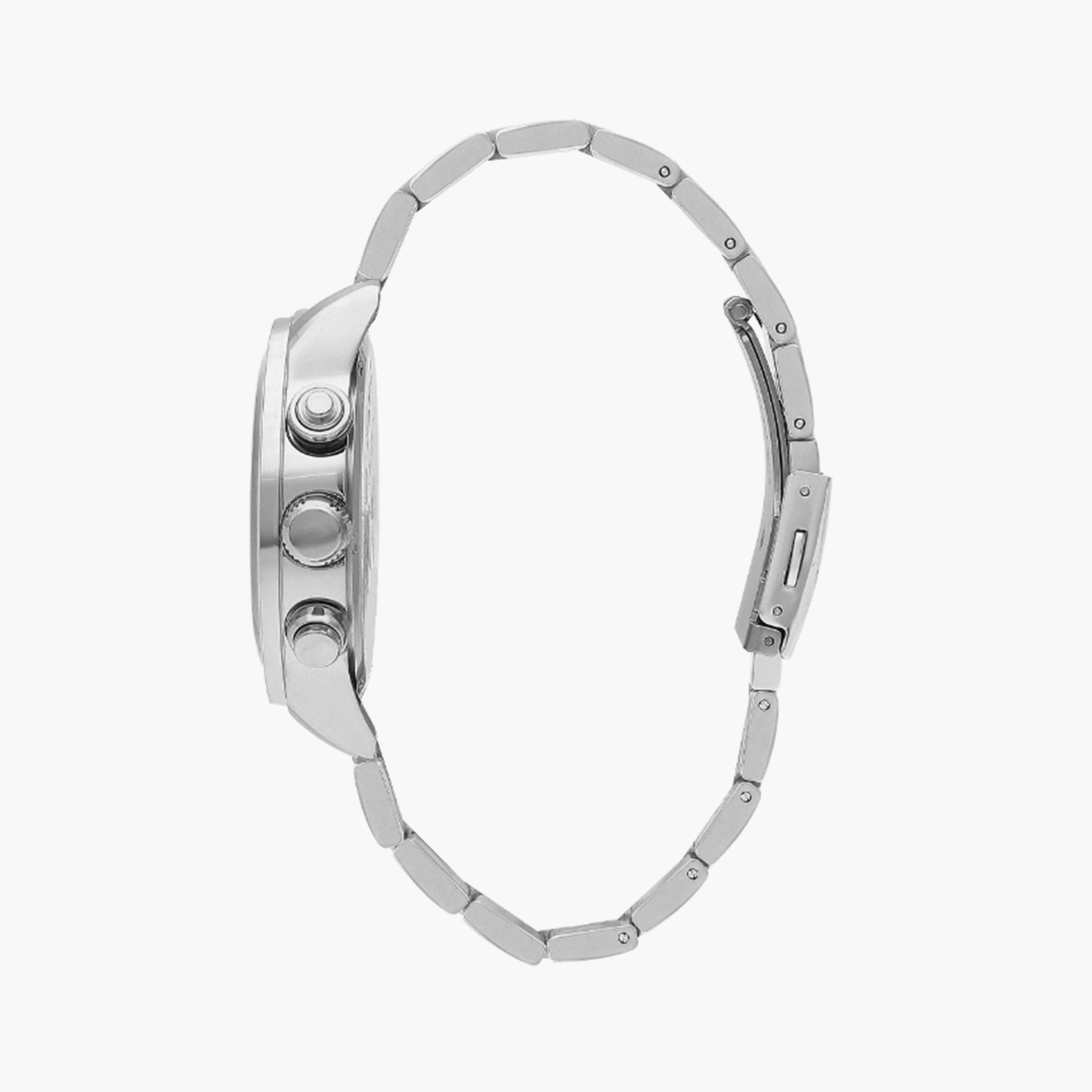 Slazenger Men's 45MM Silver Chronograph Metal Strap Watch | SL.9.2272.2.02-men-watchesandjewellery-watches-image-2