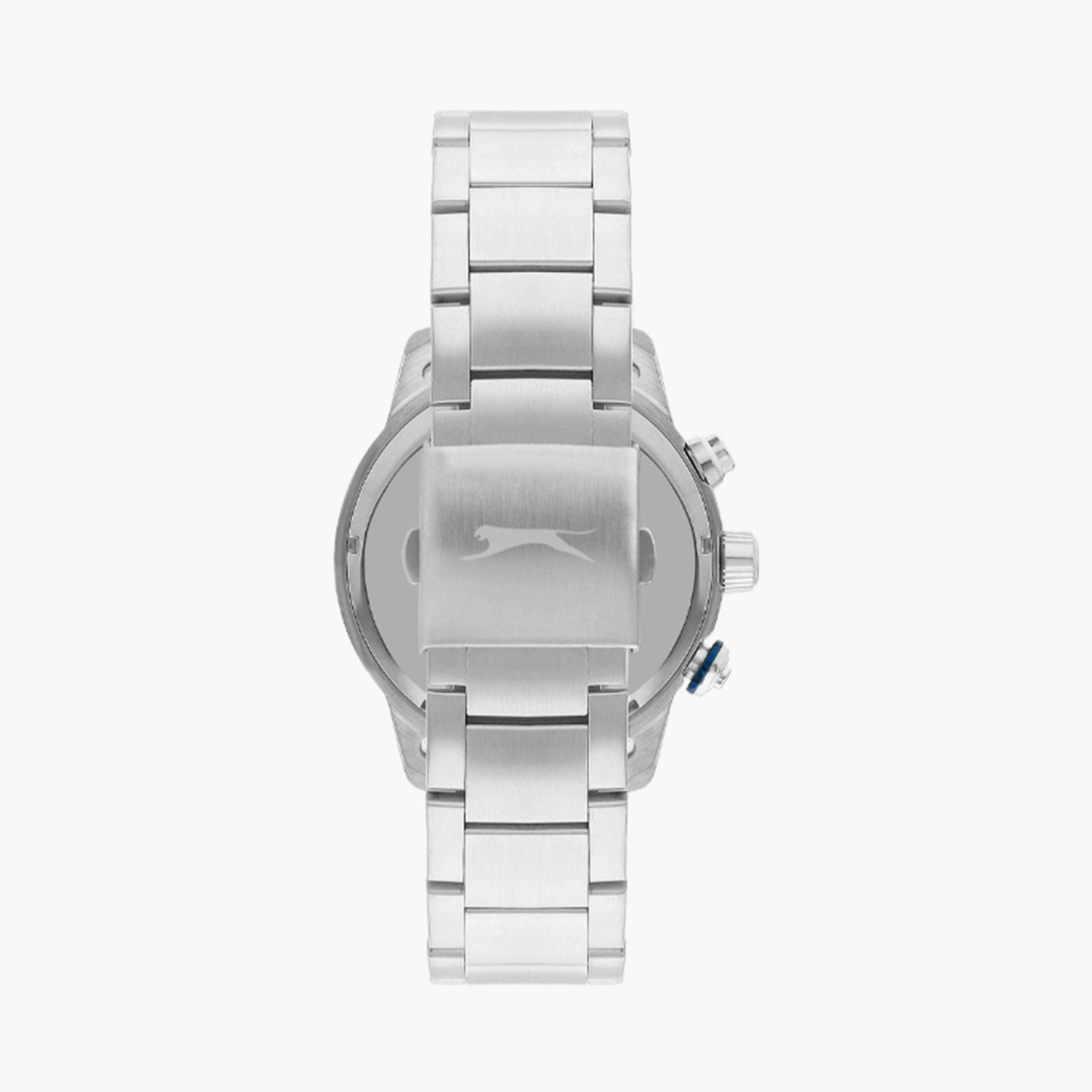 Slazenger Men's 45MM Silver Chronograph Metal Strap Watch | SL.9.2272.2.02-men-watchesandjewellery-watches-image-3