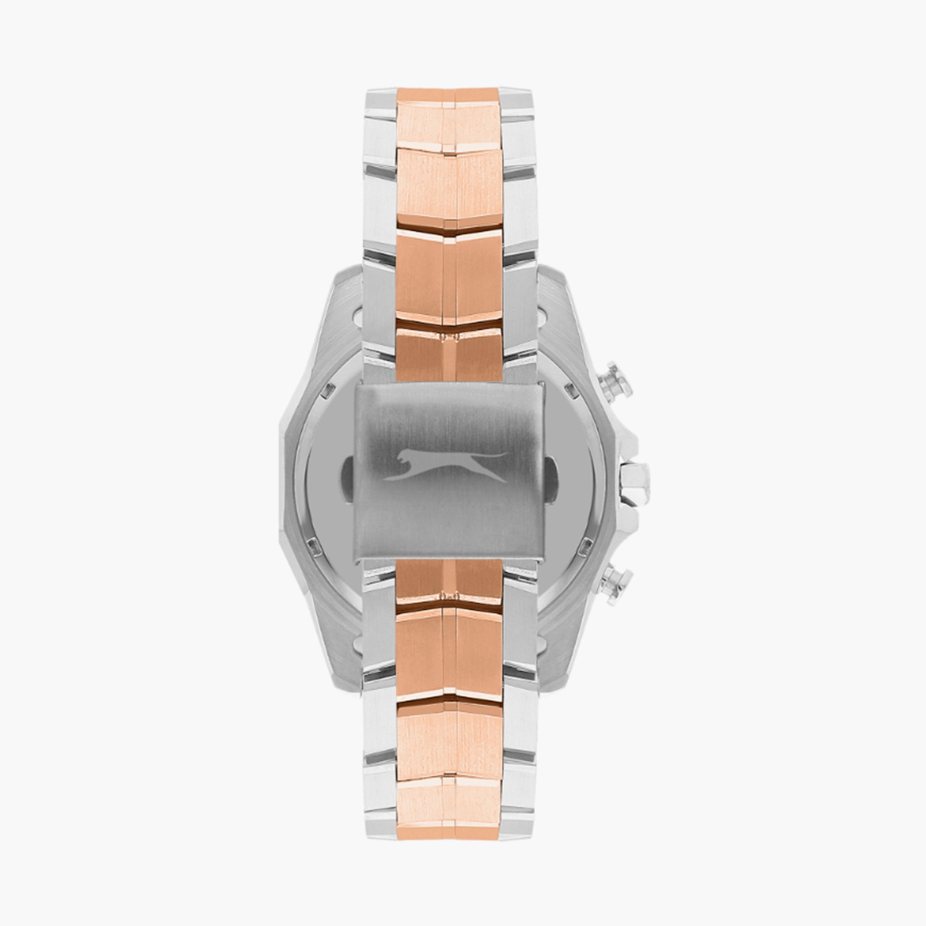 Slazenger Men's 48MM Multicolour Chronograph Metal Strap Watch | SL.9.2312.2.02-men-watchesandjewellery-watches-image-3