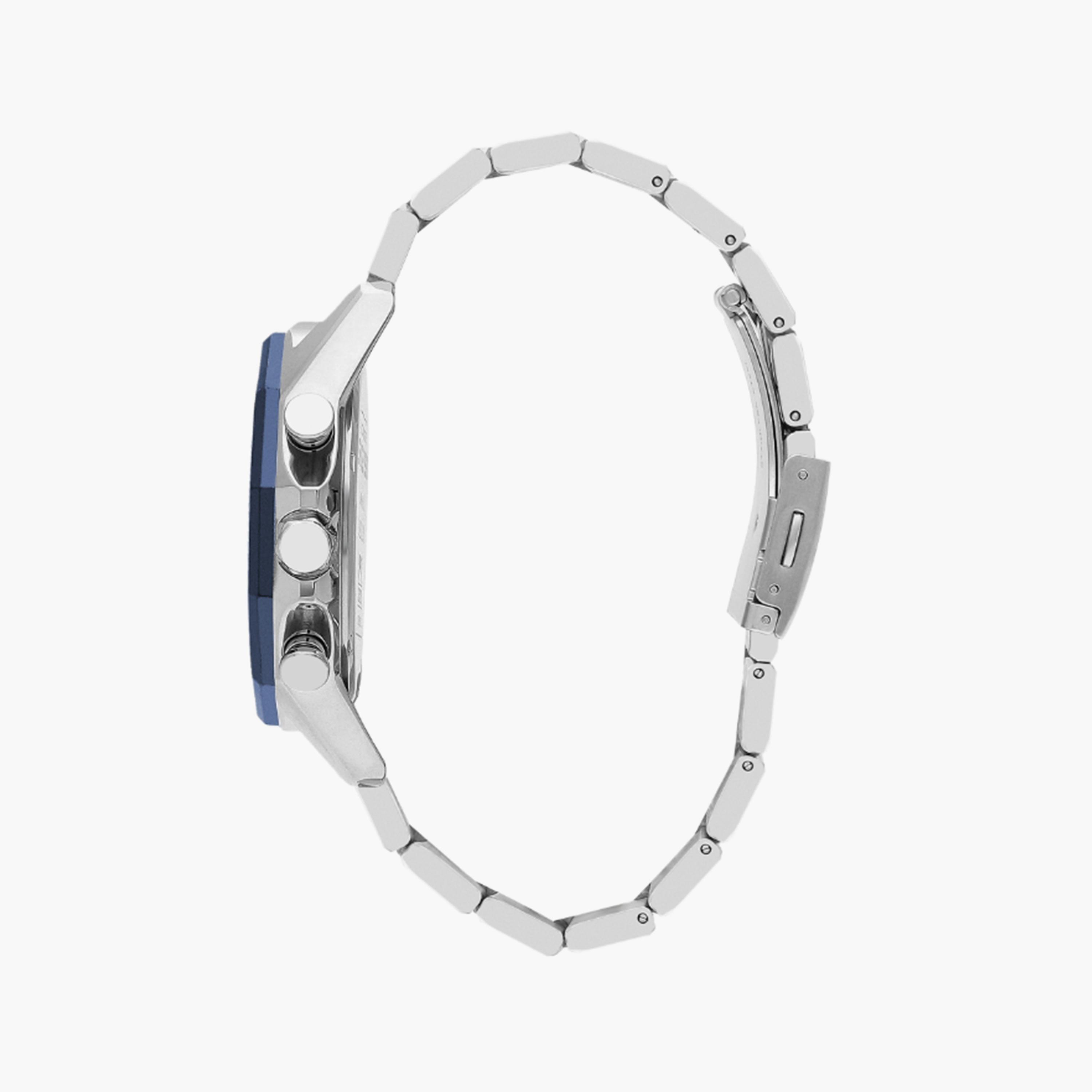 سلازنغر- ساعة  كرونوغراف للرجال سوار معدني  48مم لون فضي | SL.9.2312.2.04-men-watchesandjewellery-watches-image-2