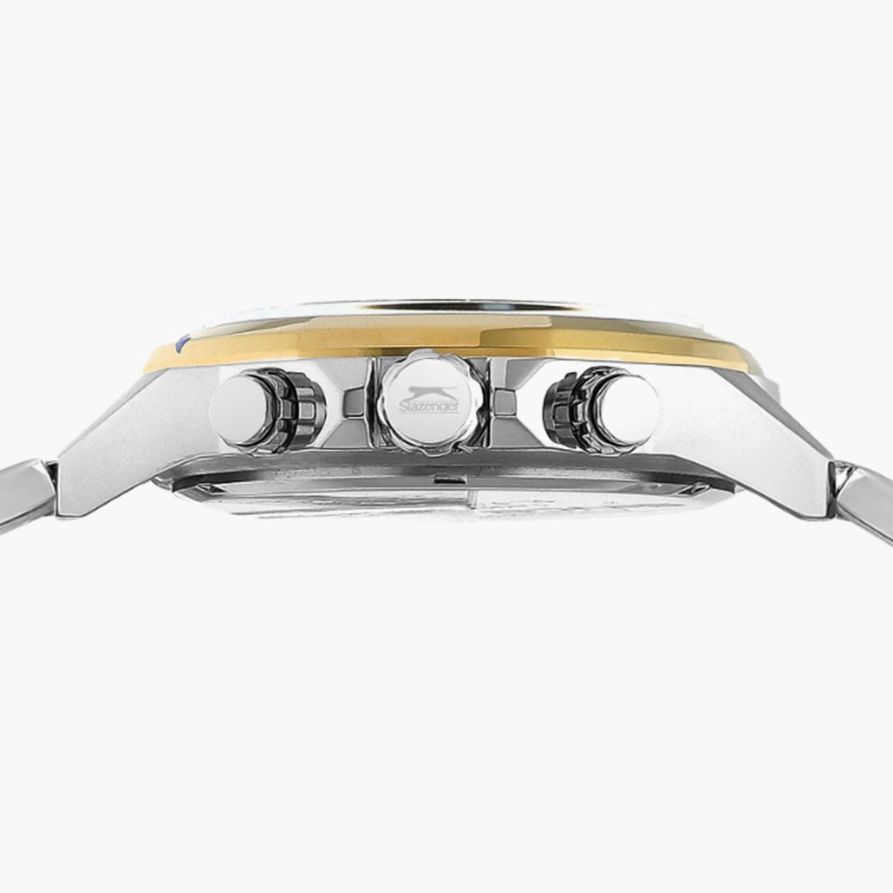 Slazenger Men's 45MM Silver Chronograph Metal Strap Watch | SL.9.2289.2.02-men-watchesandjewellery-watches-image-4