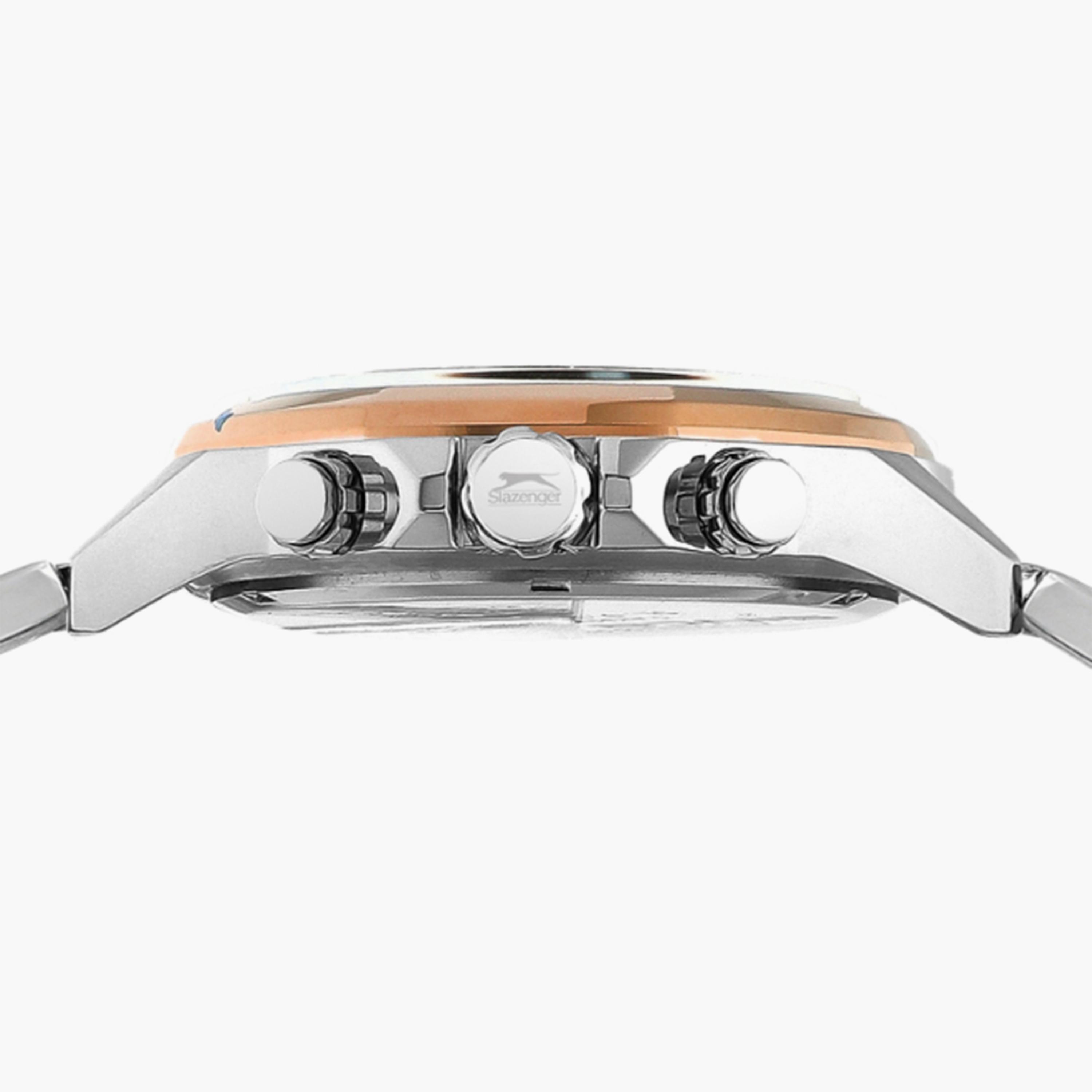 سلازنغر- ساعة  كرونوغراف للرجال سوار معدني  45مم لون فضي | SL.9.2289.2.03-men-watchesandjewellery-watches-image-4
