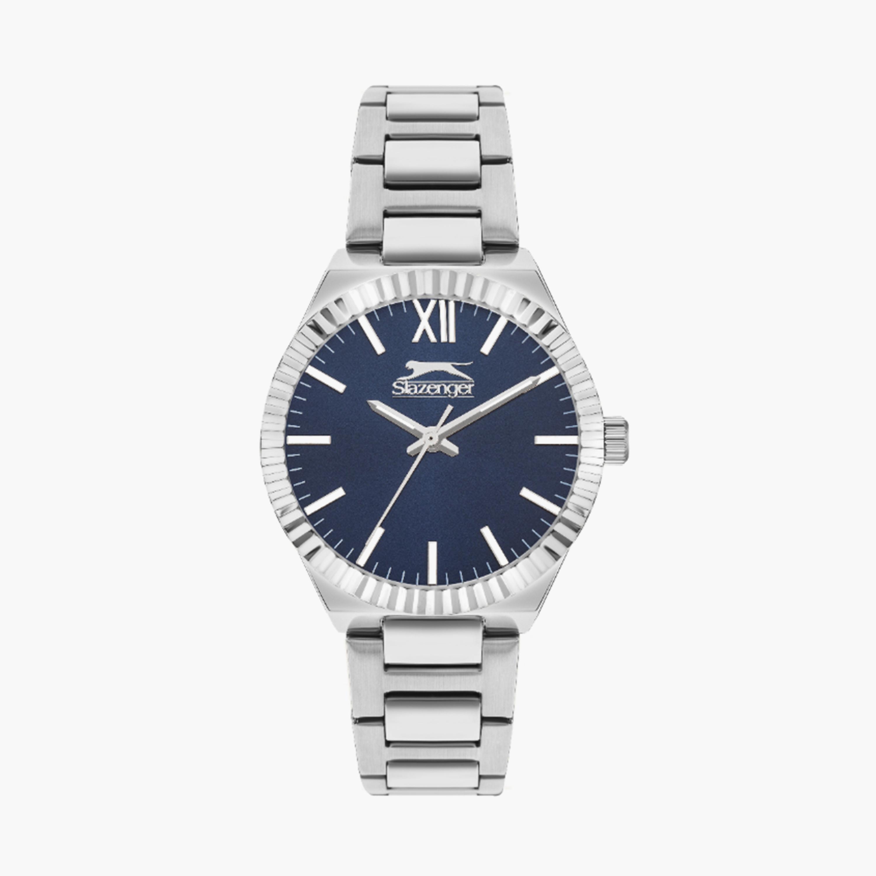 سلازنغر- ساعة  تناظرية للنساء سوار معدني  34مم لون فضي | SL.9.2304.3.05-women-watchesandjewellery-watches-image-1