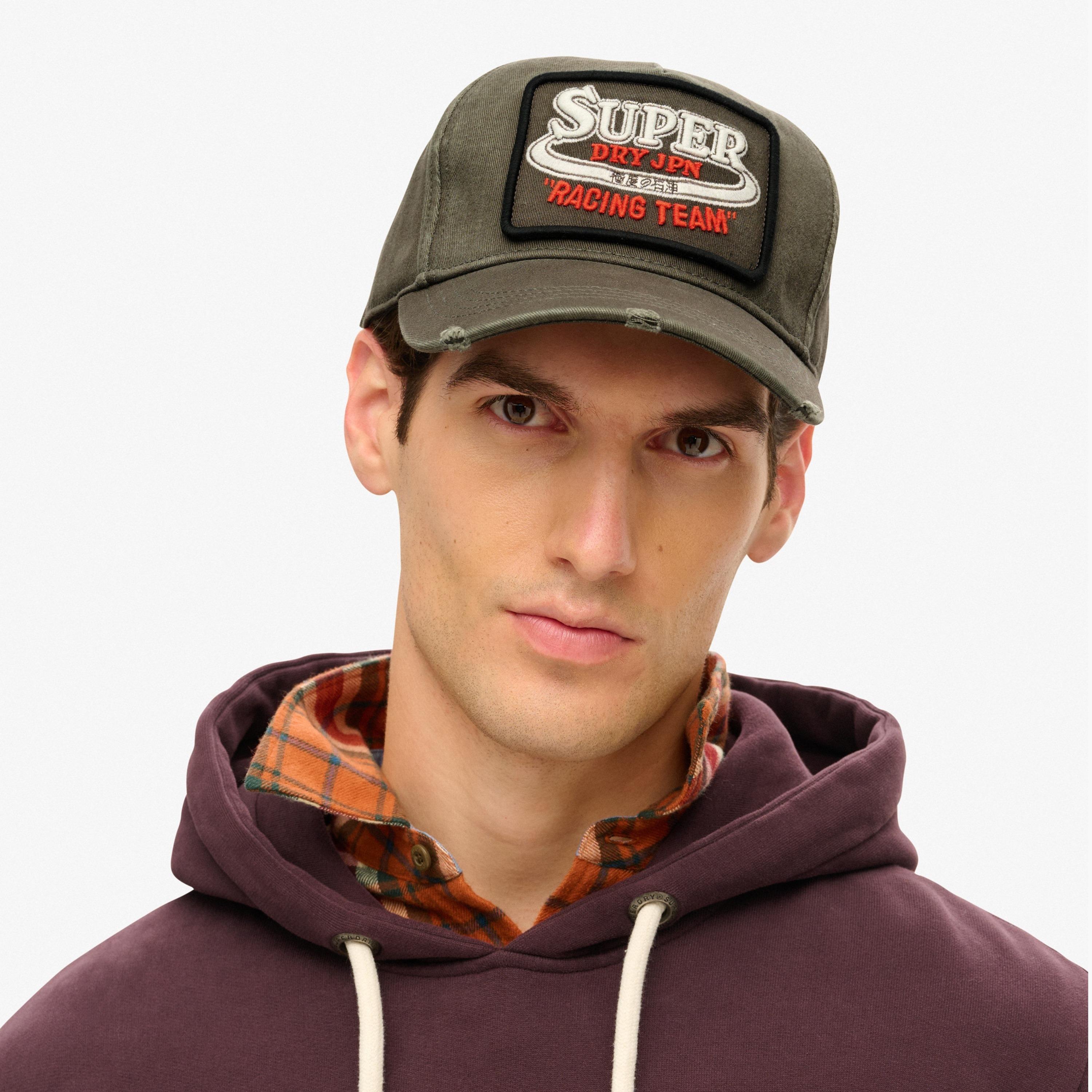 Superdry Logo Buckle Adjustable Strap Trucker Cap-men-caps-image-2