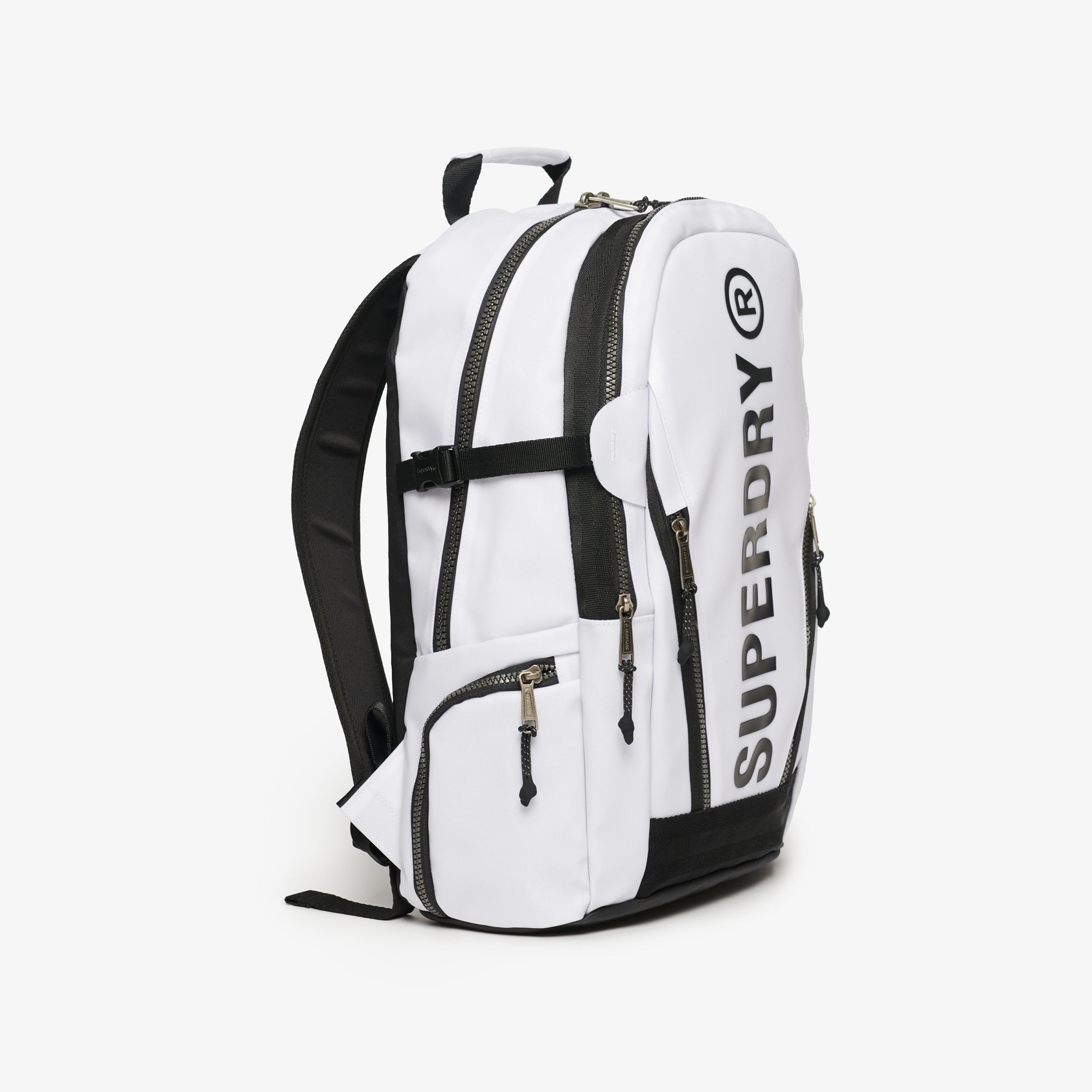 Superdry Logo Tarp Rucksack with Zip Closure and Adjustable Shoulder Strap-men-bags-image-3
