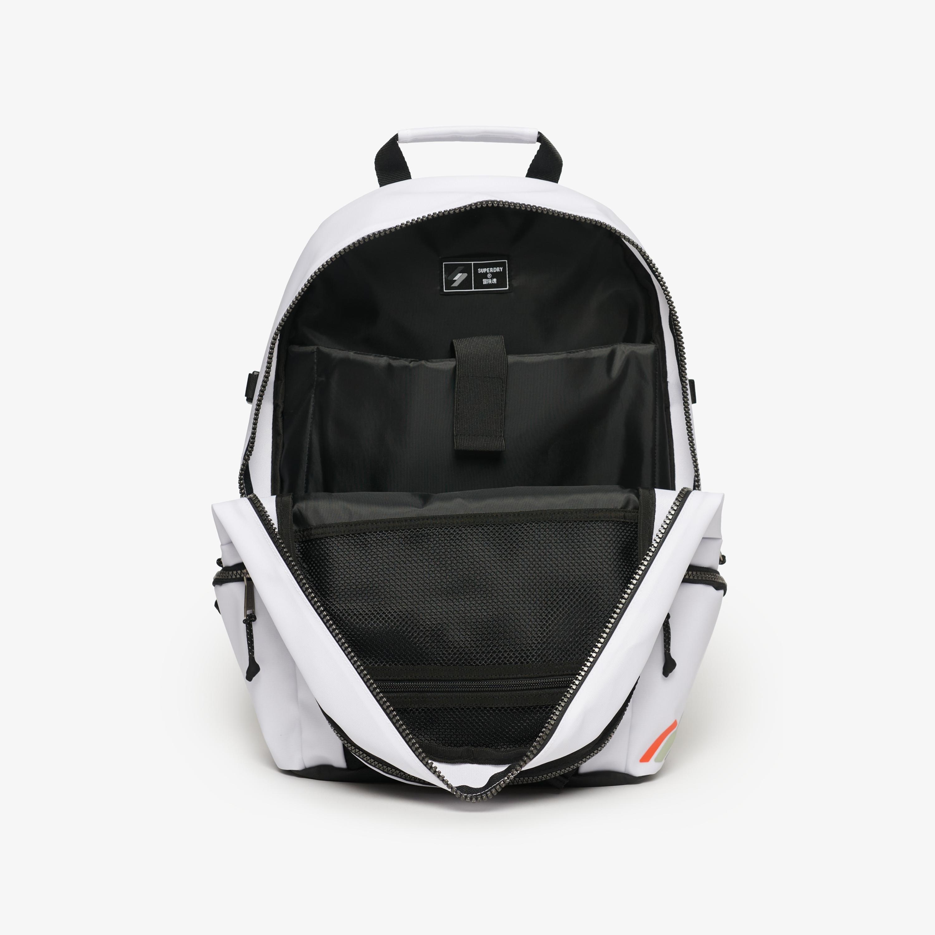 Superdry Logo Tarp Rucksack with Zip Closure and Adjustable Shoulder Strap-men-bags-image-4