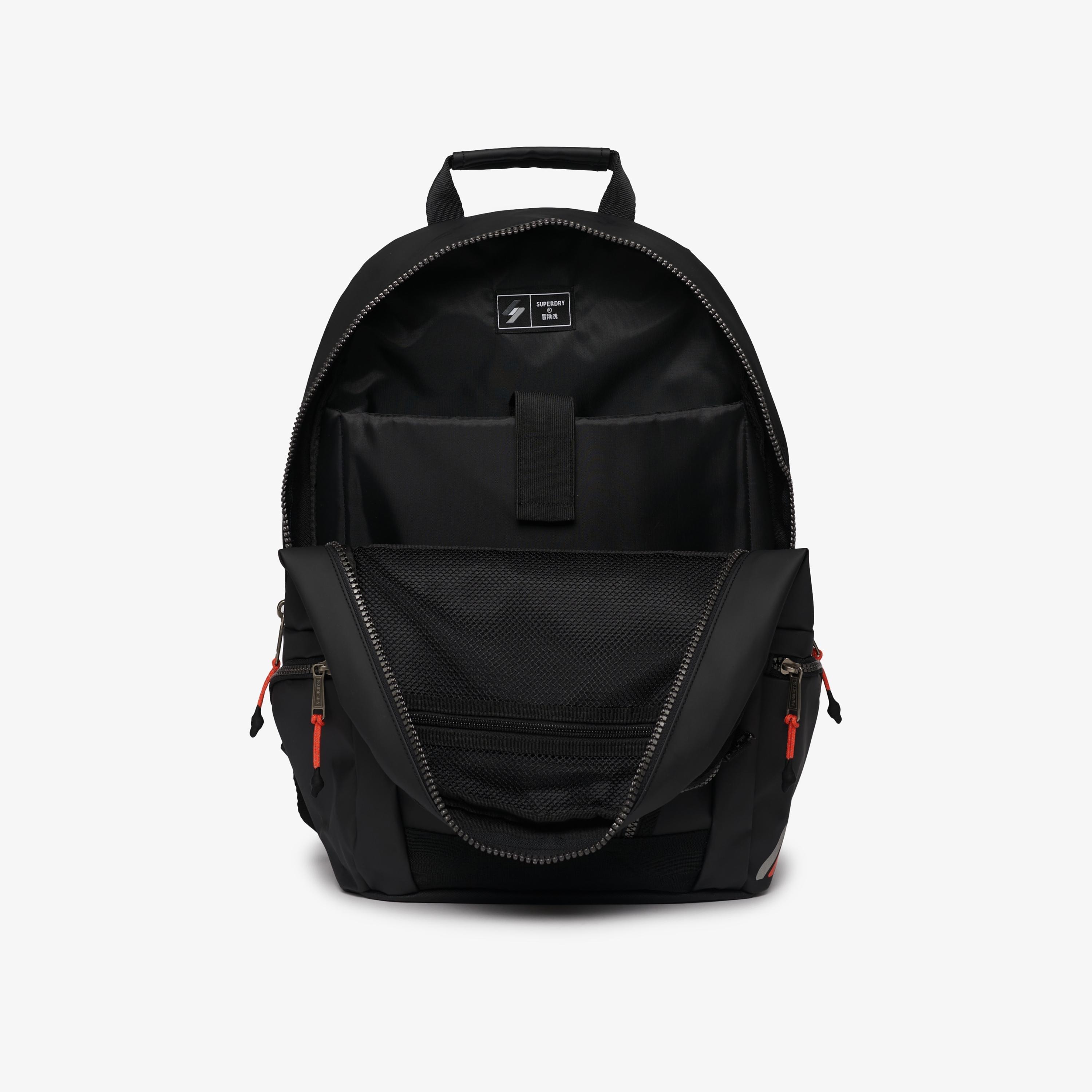 Superdry Logo Tarp Rucksack with Zip Closure and Adjustable Shoulder Strap-women-bagsandwallets-backpacks-image-4