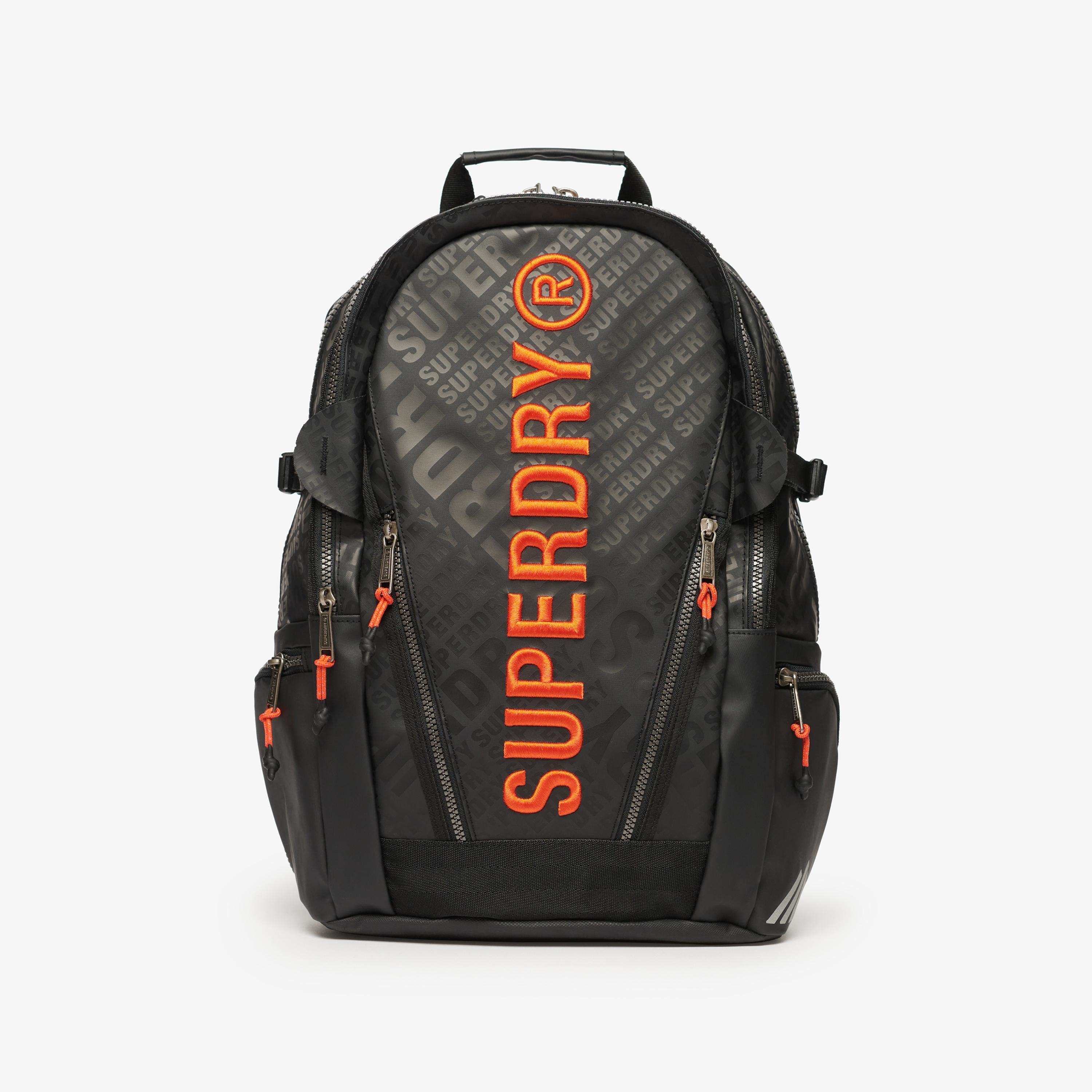 Superdry All Over Print Tarp Rucksack with Zip Closure and Adjustable Shoulder Strap-school-bagsandbackpacks-backpacks-image-1