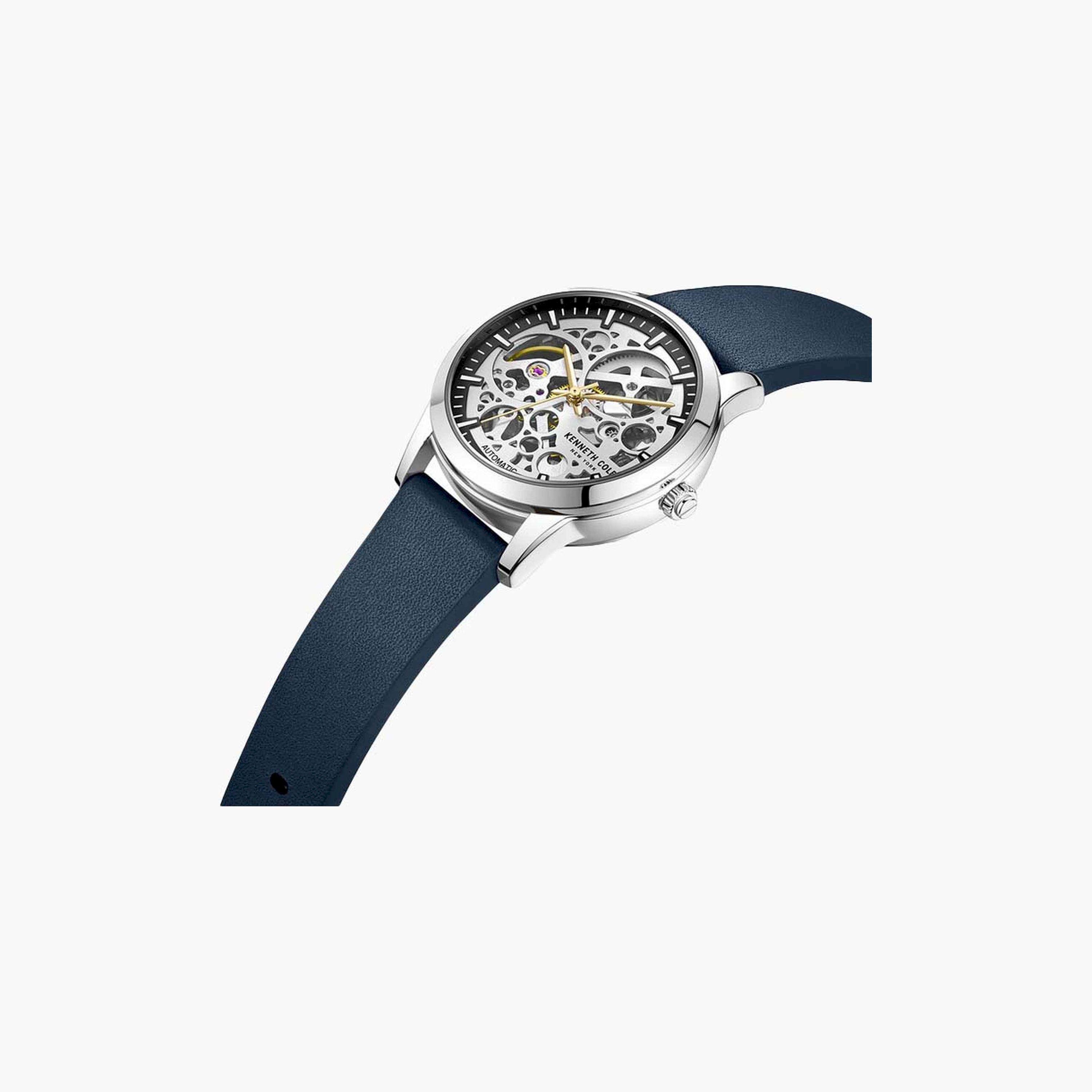 كينيث كول- ساعة  أتوماتيكية للنساء  سوار جلدي   36 مم  لون أزرق   | KCWLE2219201-women-watchesandjewellery-watches-image-3