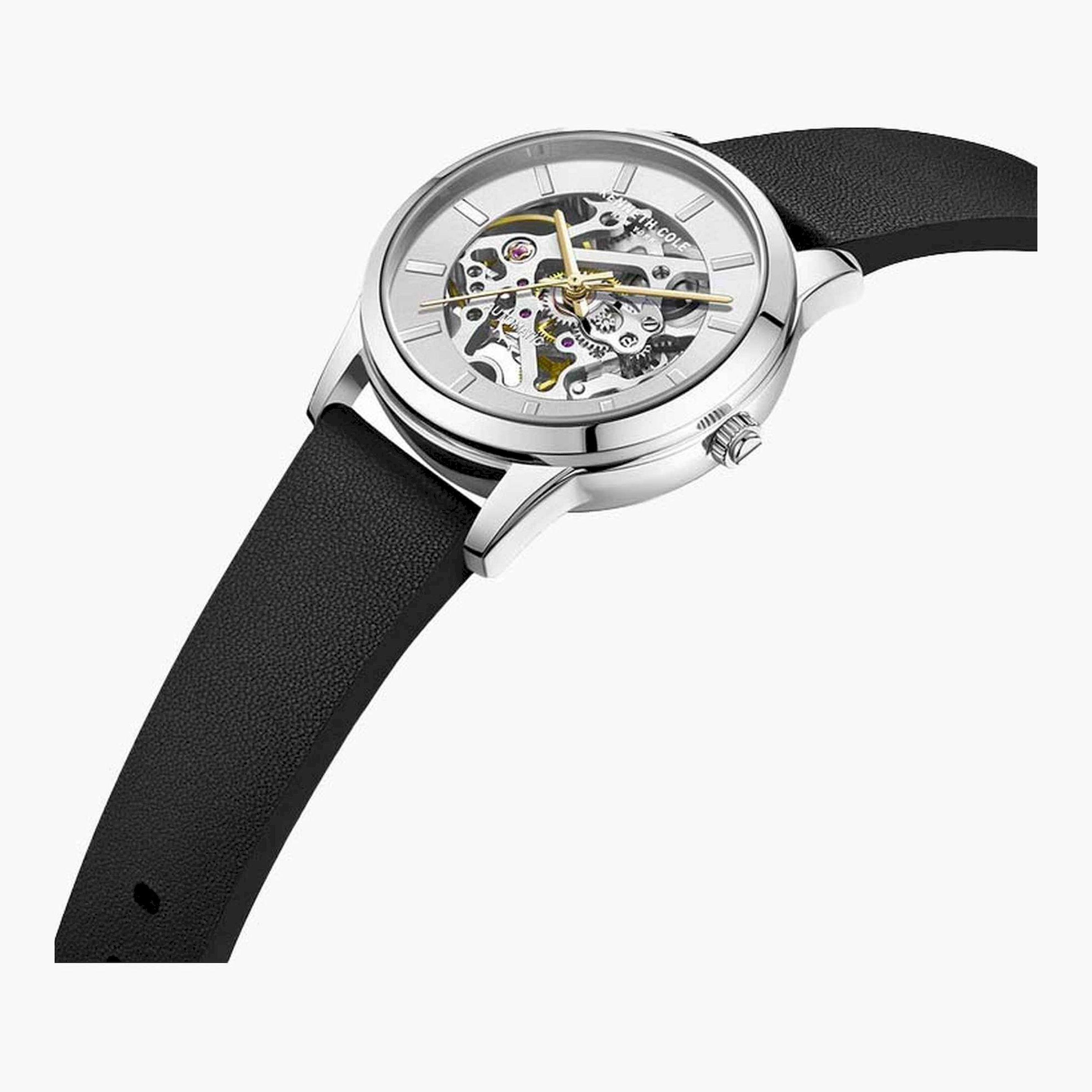 كينيث كول- ساعة  أتوماتيكية للنساء  سوار جلدي   36 مم  لون أسود   | KCWLE2222501-women-watchesandjewellery-watches-image-2