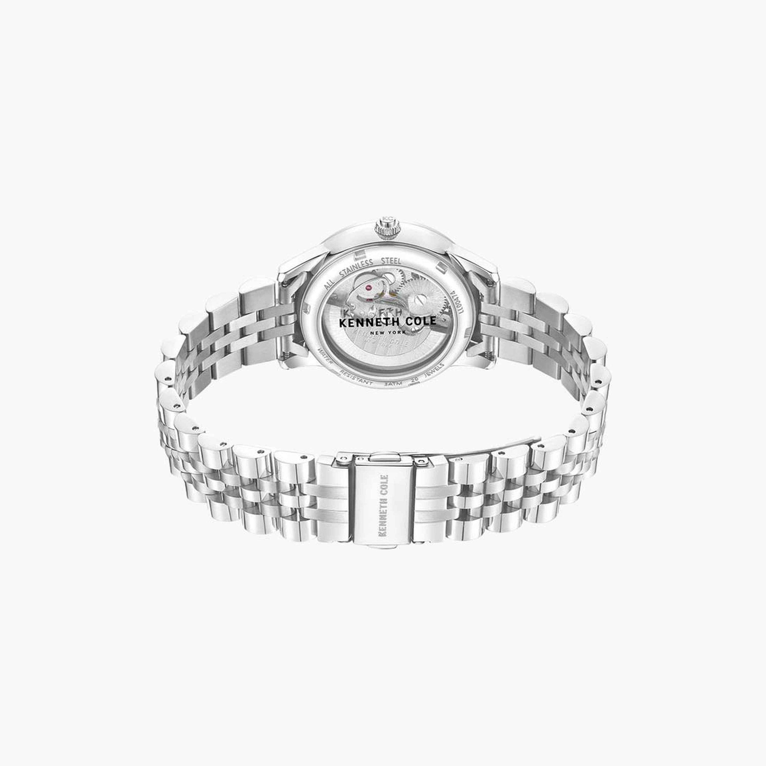 كينيث كول- ساعة  تناظرية  للنساء  سوار ستانلس ستيل   36 مم  لون فضي | KCWLL0047401-women-watchesandjewellery-watches-image-3