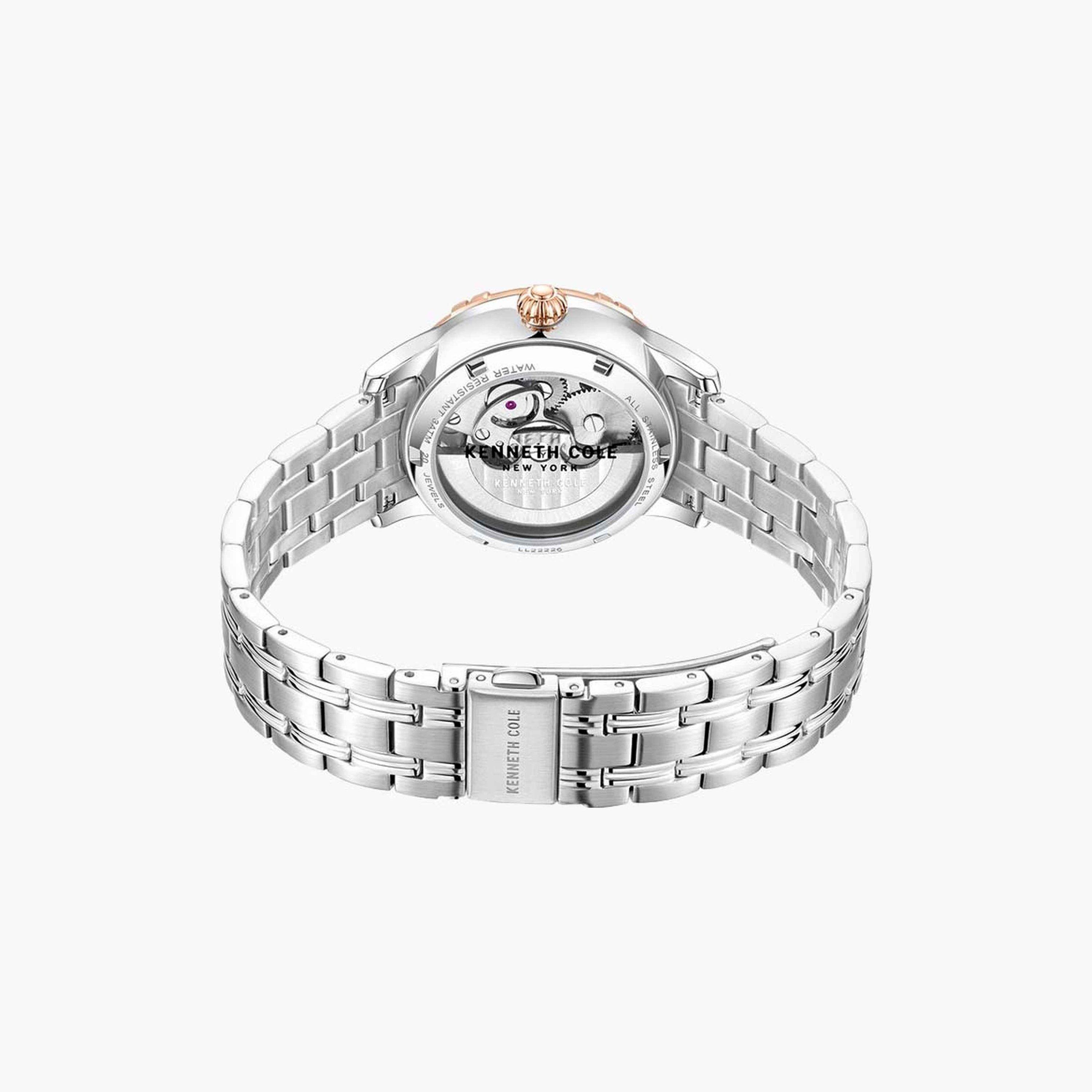 كينيث كول- ساعة  أتوماتيكية للنساء  سوار ستانلس ستيل   36 مم  لون فضي | KCWLL2222602-women-watchesandjewellery-watches-image-3