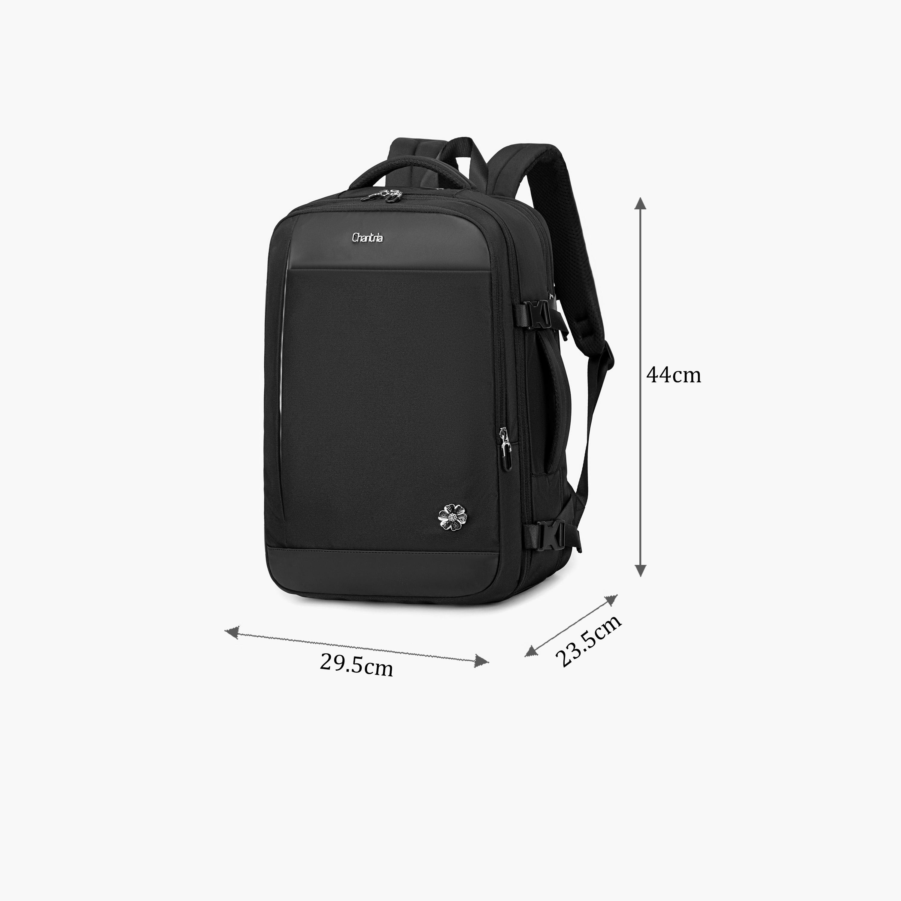 Chantria 17.3 Inches Backpack Polyester Efficient Storage Solutions | CB00606-women-bagsandwallets-backpacks-image-2