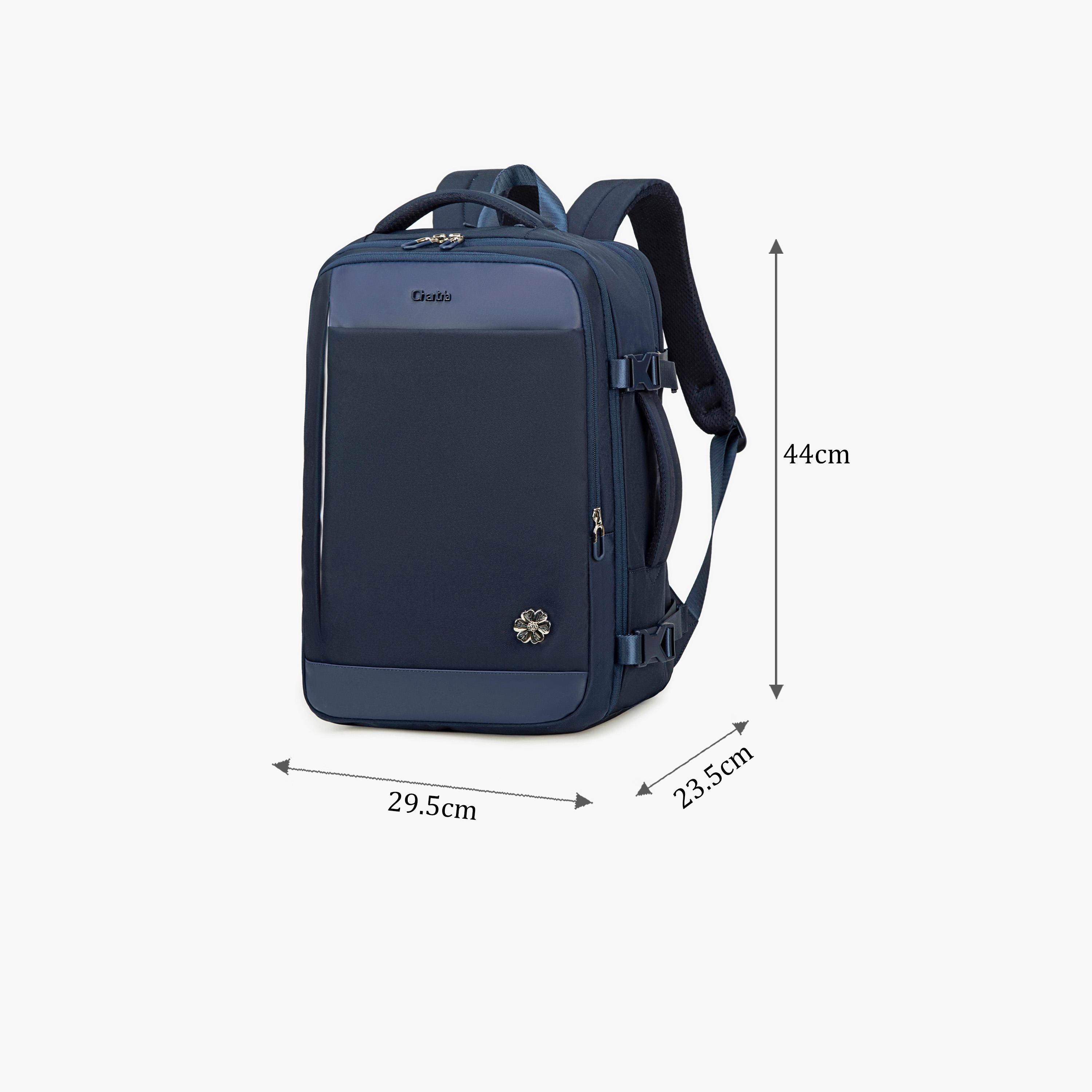 Chantria 17.3 Inches Backpack Polyester Efficient Storage Solutions | CB00606-women-bagsandwallets-backpacks-image-2