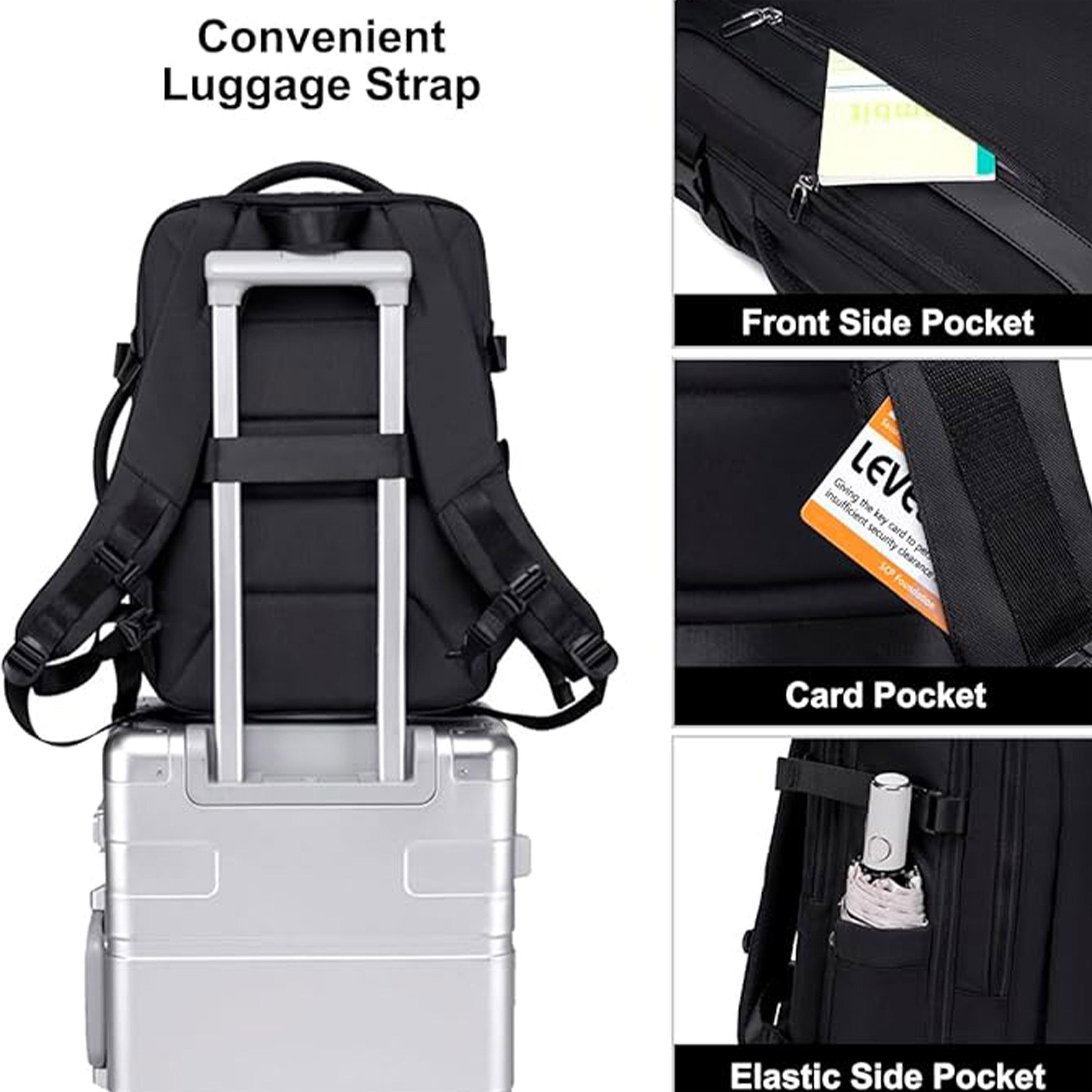 شانتريا- شنطة ظهر 17.3 إنش بوليستر بتصميم مريح متعدد الجيوب | CB00617-school-bagsandbackpacks-backpacks-image-5