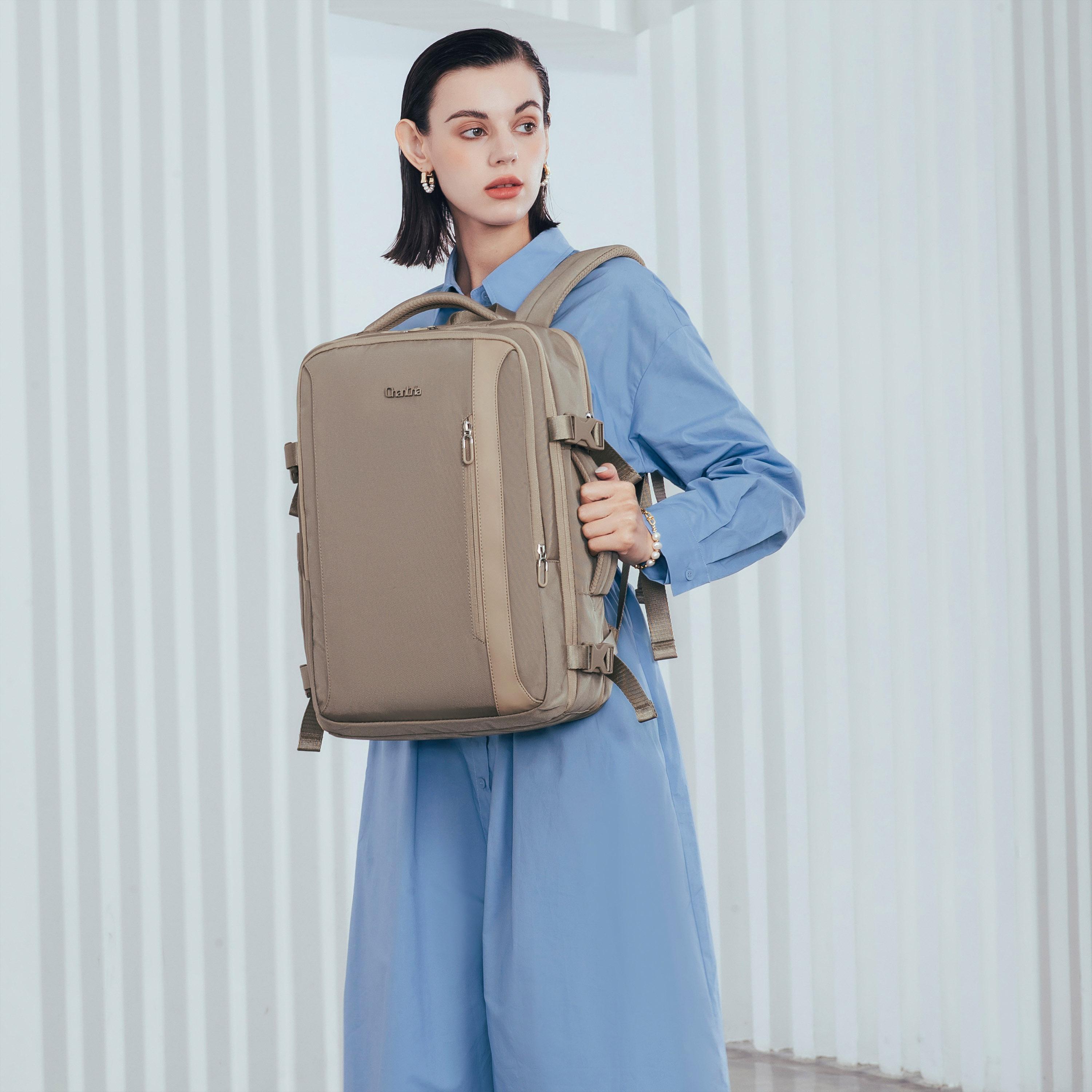 Chantria 17.3 Inches Backpack Polyester Convenient Multi-Pocket Design | CB00617-women-bagsandwallets-backpacks-image-7