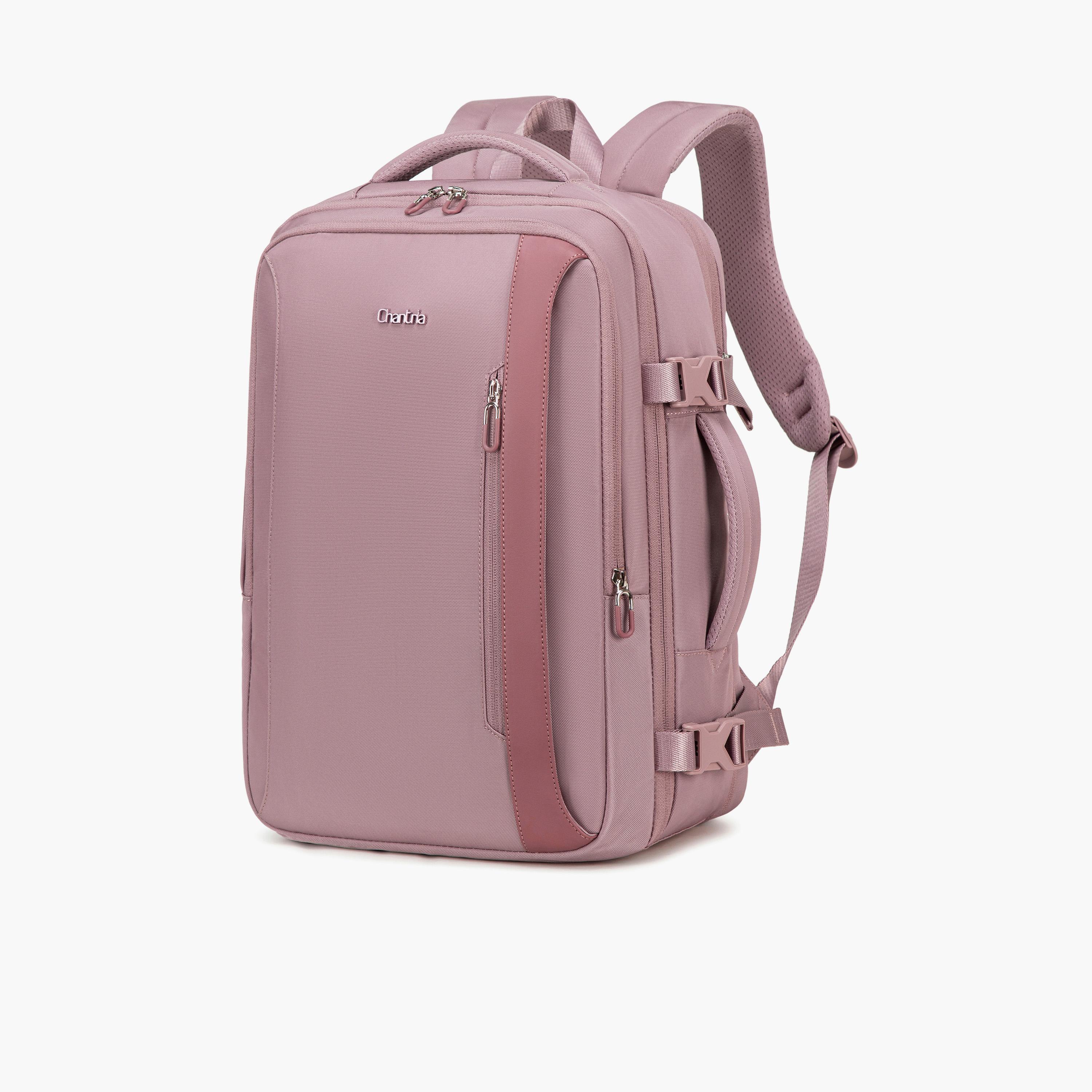 شانتريا- شنطة ظهر 17.3 إنش بوليستر بتصميم مريح متعدد الجيوب | CB00617-school-bagsandbackpacks-backpacks-image-1