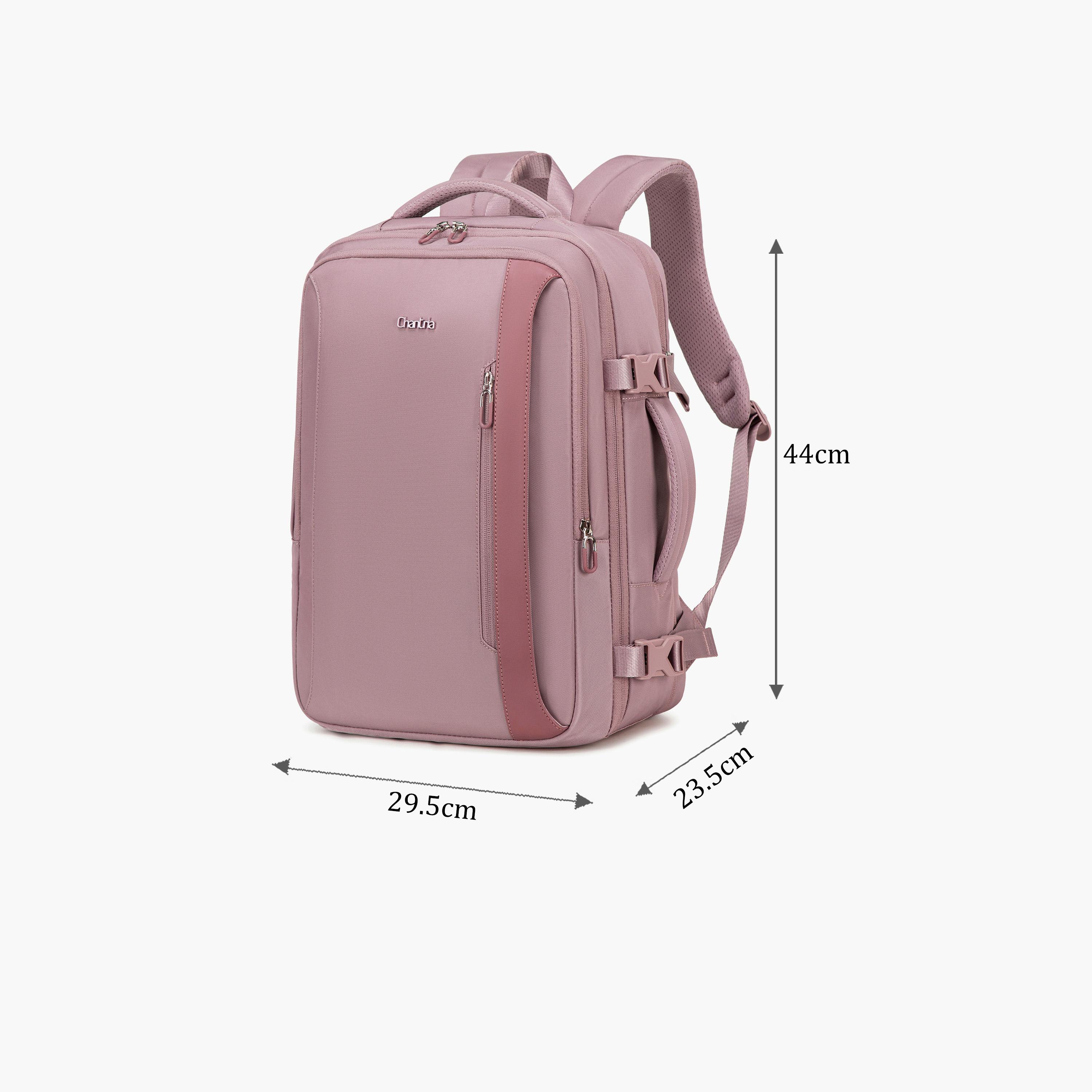 شانتريا- شنطة ظهر 17.3 إنش بوليستر بتصميم مريح متعدد الجيوب | CB00617-school-bagsandbackpacks-backpacks-image-2