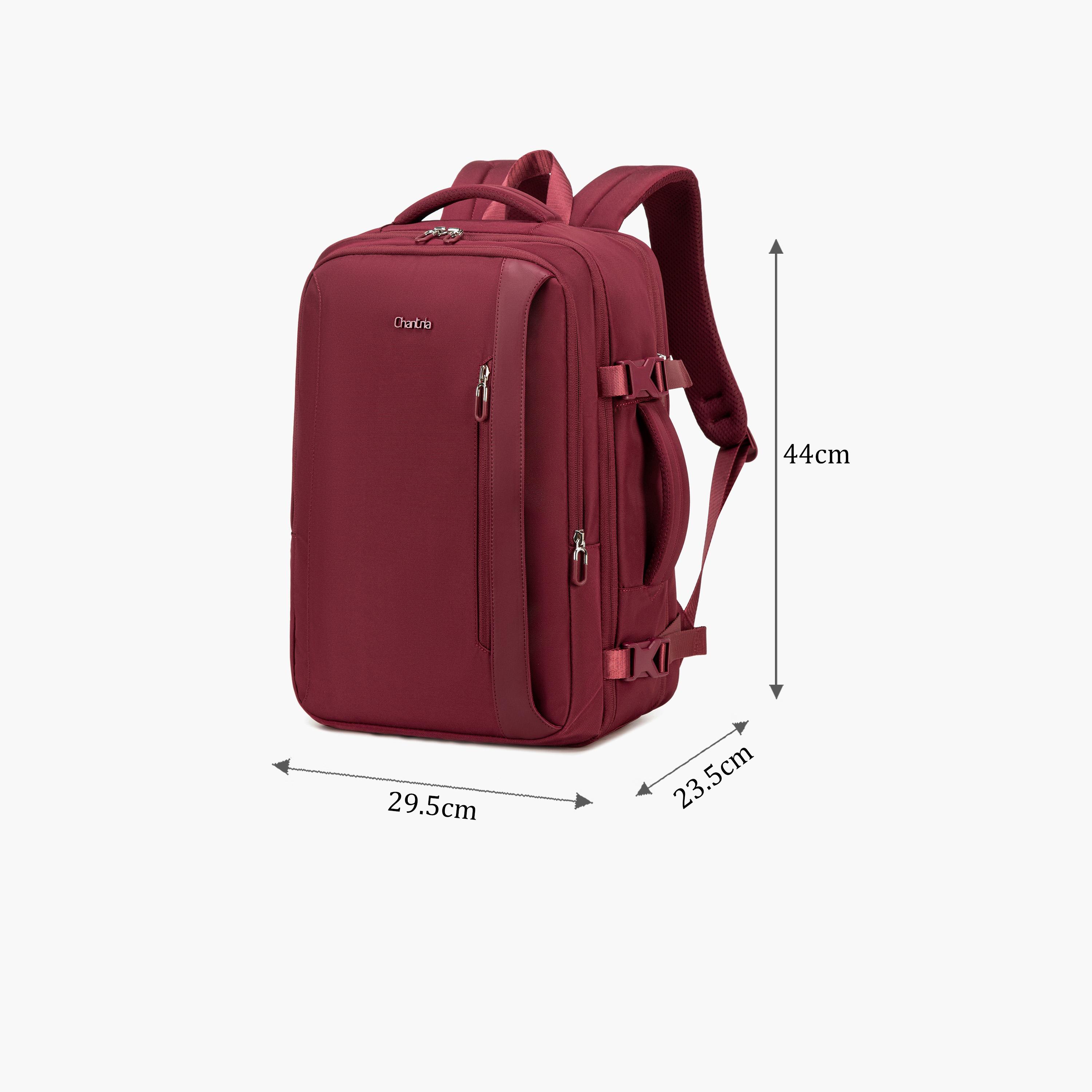 Chantria 17.3 Inches Backpack Polyester Convenient Multi-Pocket Design | CB00617-women-bagsandwallets-backpacks-image-2