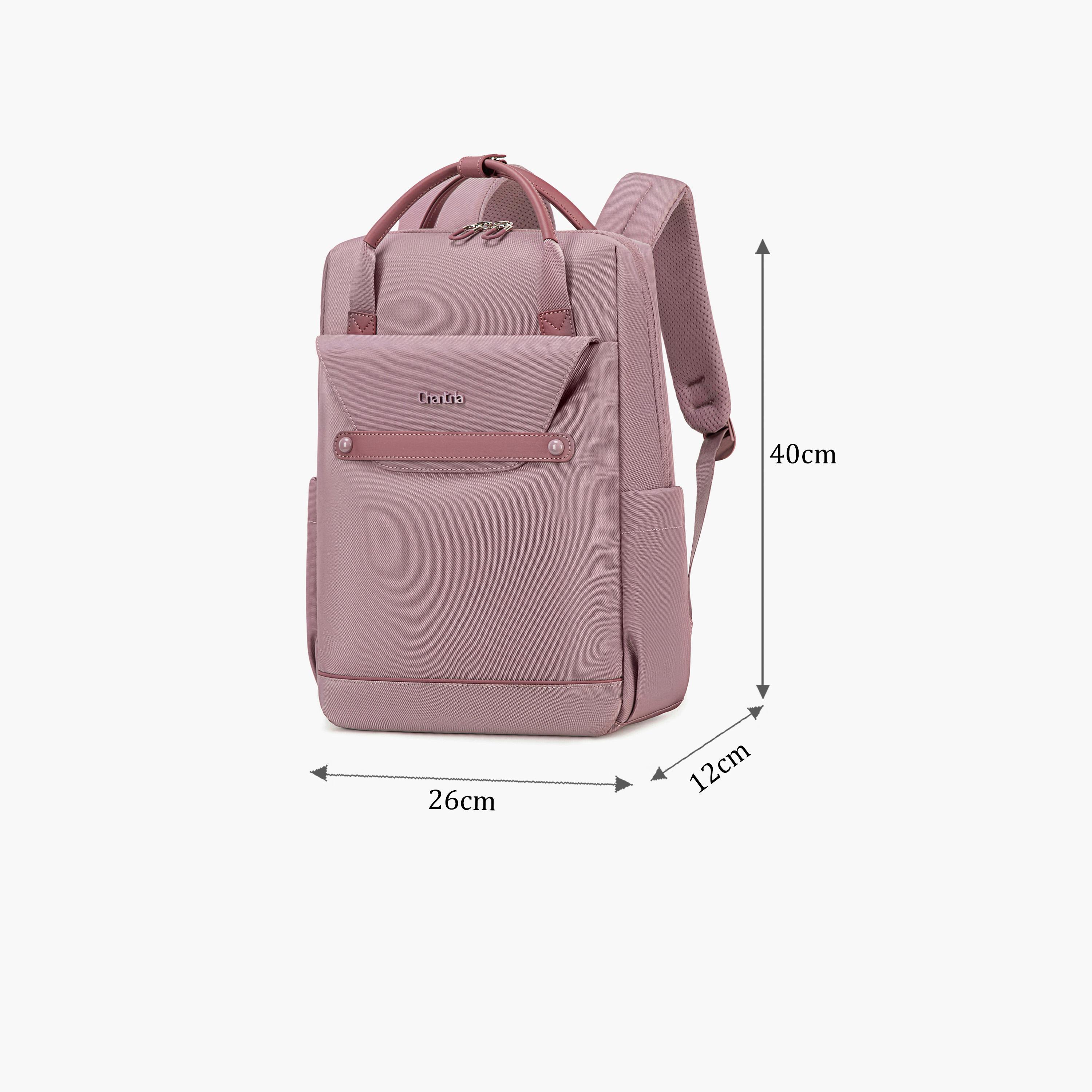 Chantria 15.7 Inches Backpack Polyester Trendy, Comfortable Design | CB00618-women-bagsandwallets-backpacks-image-2