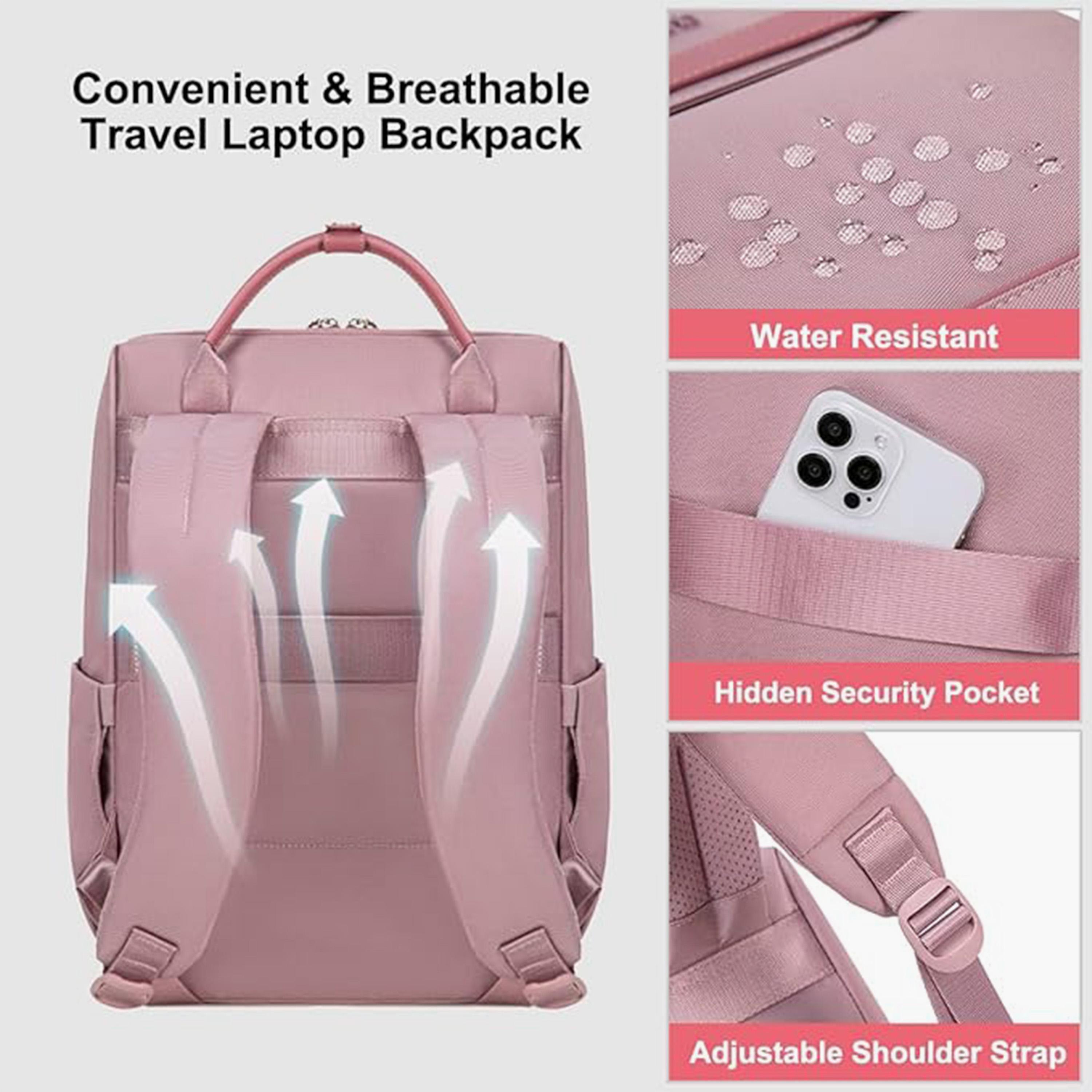 Chantria 15.7 Inches Backpack Polyester Trendy, Comfortable Design | CB00618-women-bagsandwallets-backpacks-image-5