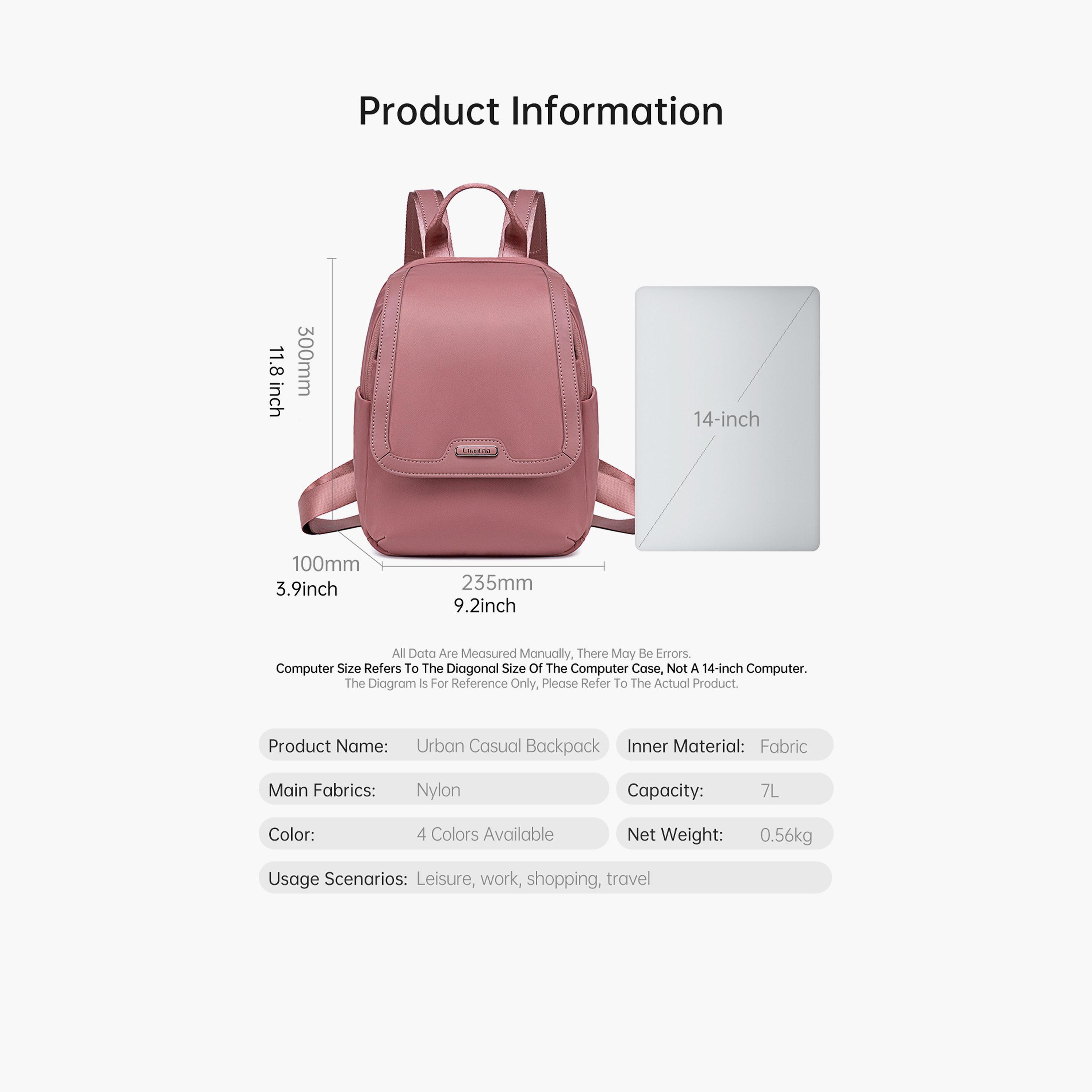شانتريا- شنطة ظهر نايلون 11.8 إنش مع قفل سهل | CB00621-women-bagsandwallets-backpacks-image-5