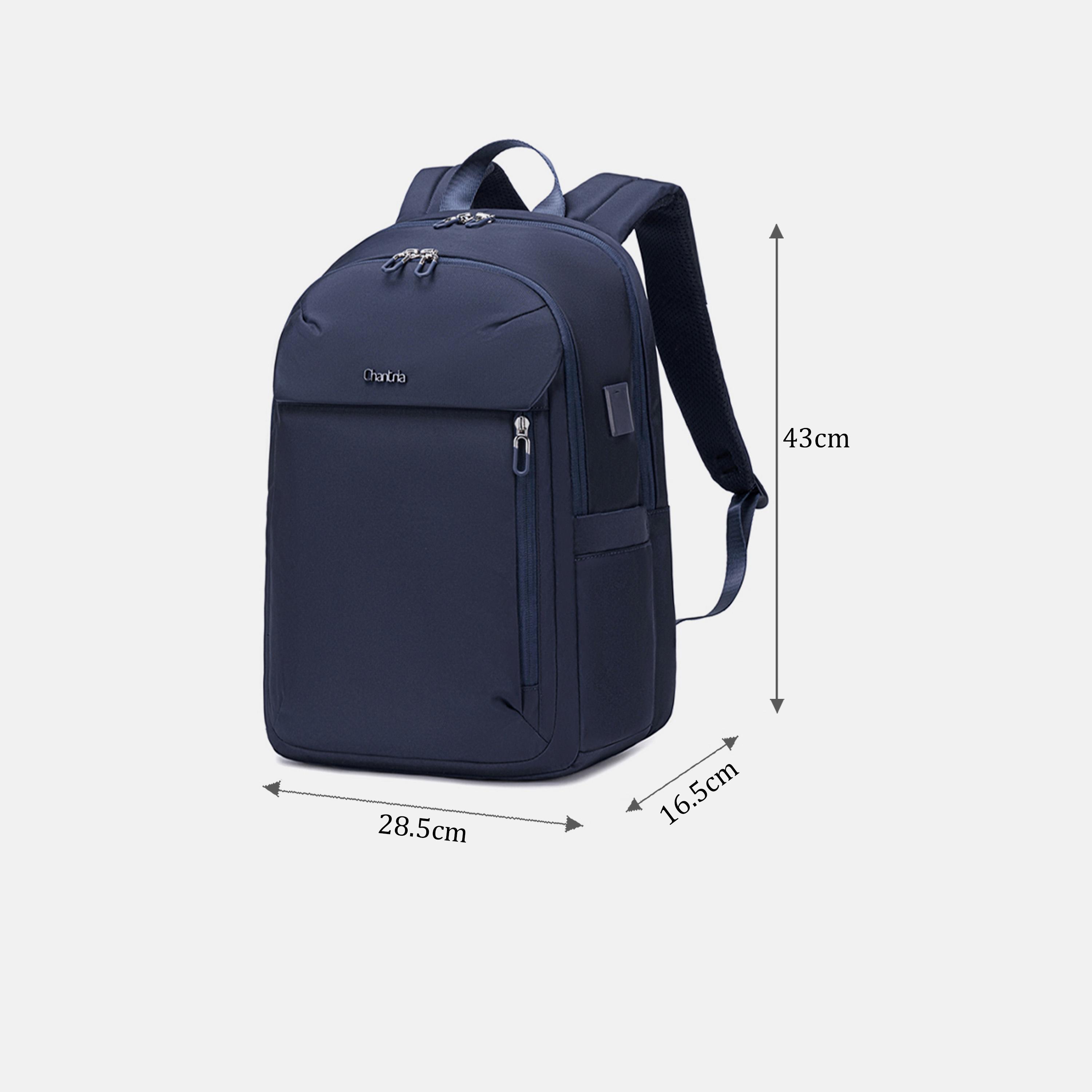شانتريا- شنطة ظهر بوليستر 16.9 إنش واسعة مع جيوب متعددة | CB00633-school-bagsandbackpacks-backpacks-image-2