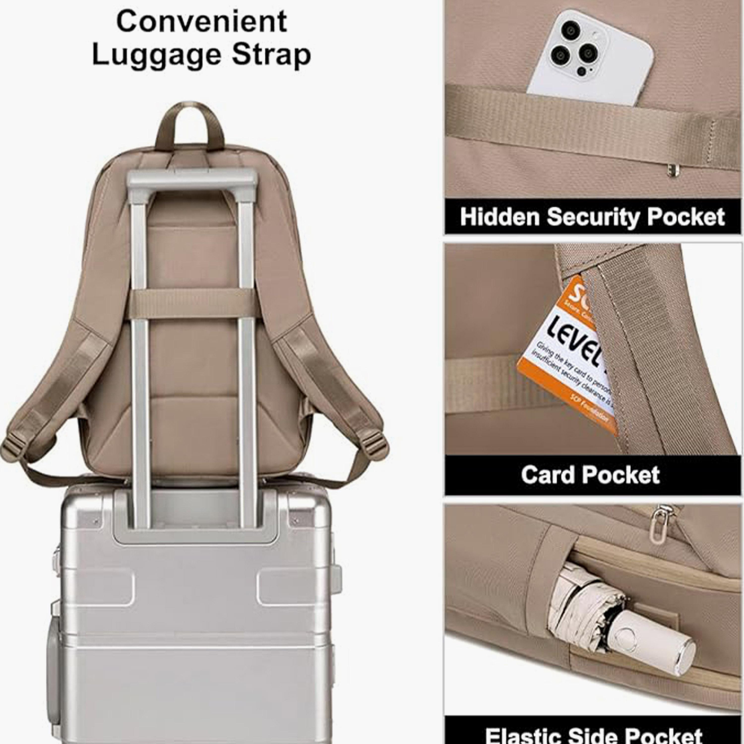 شانتريا- شنطة ظهر بوليستر 16.9 إنش واسعة مع جيوب متعددة | CB00633-school-bagsandbackpacks-backpacks-image-5