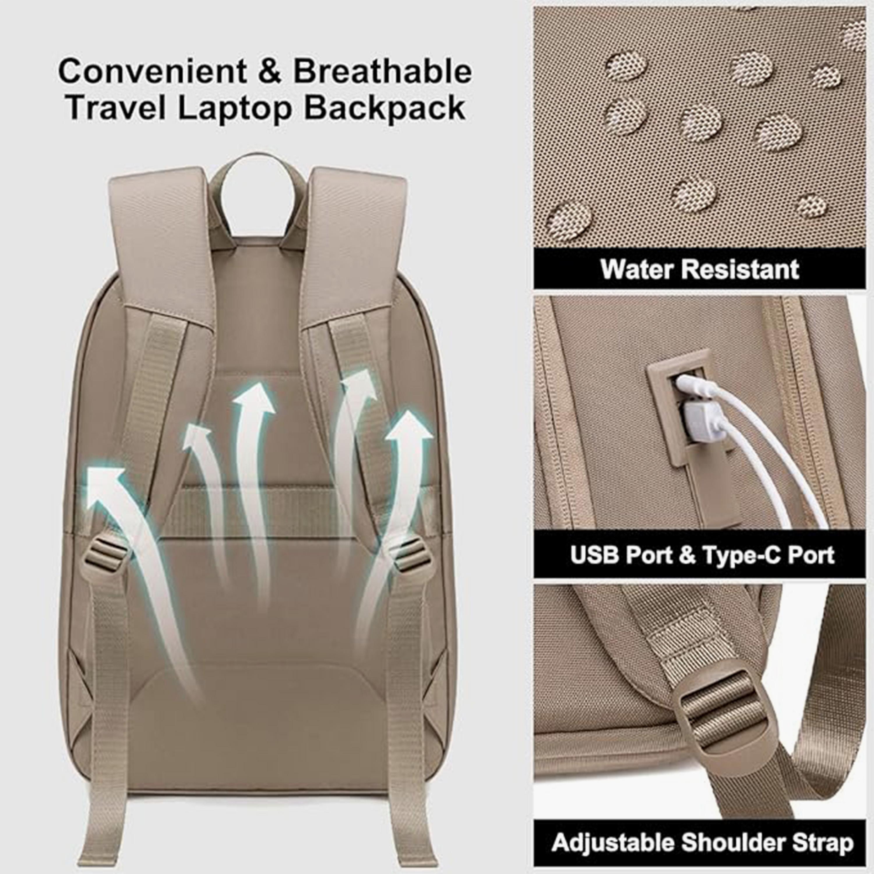 شانتريا- شنطة ظهر بوليستر 16.9 إنش واسعة مع جيوب متعددة | CB00633-school-bagsandbackpacks-backpacks-image-6