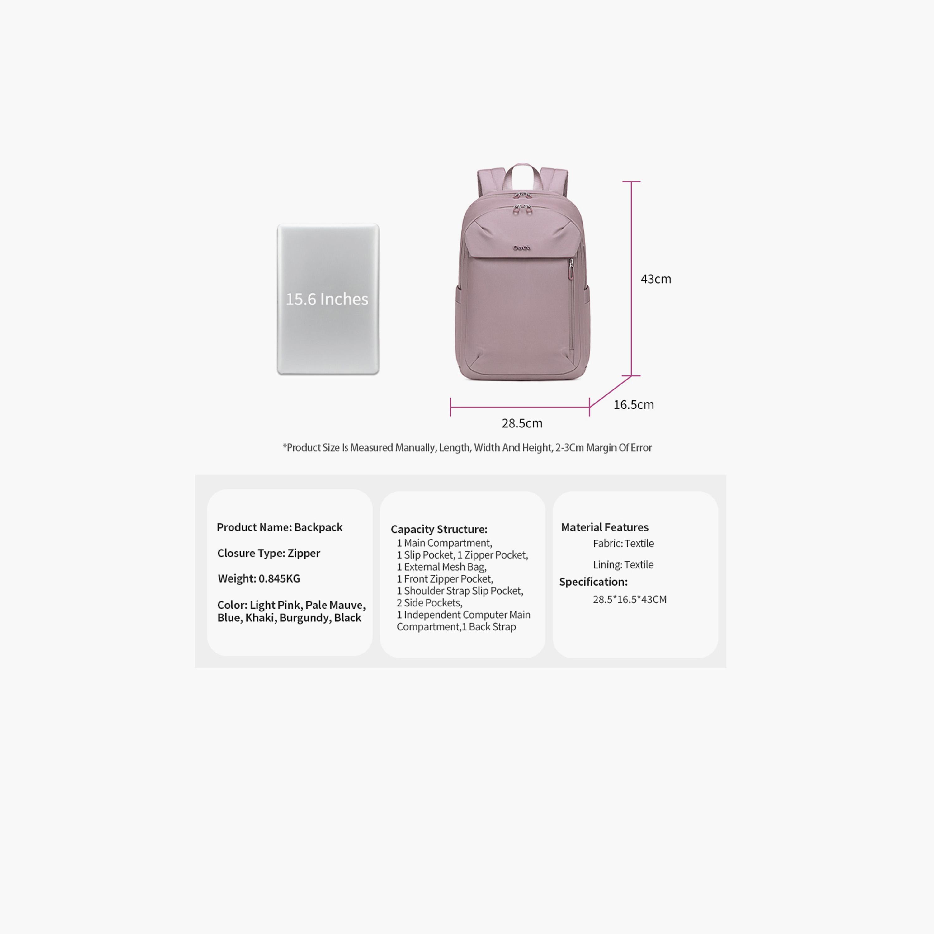 Chantria 16.9 Inches Backpack Polyester Spacious with Multiple Pockets | CB00633-school-bagsandbackpacks-backpacks-image-6