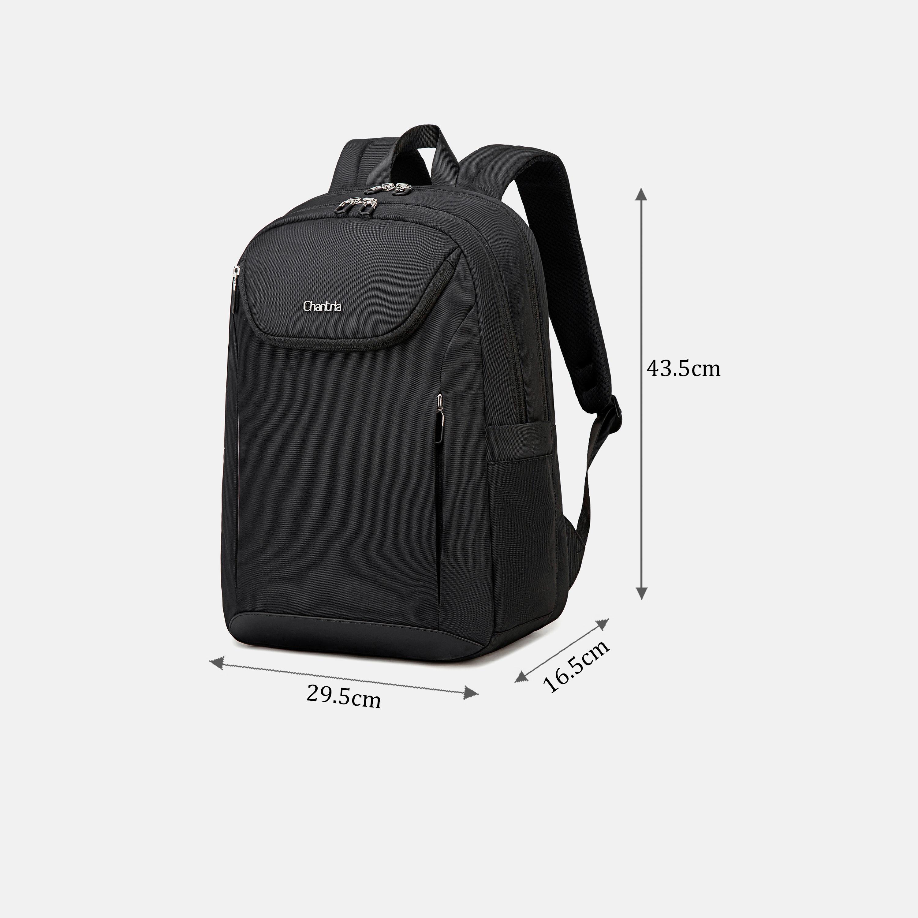 Chantria 17.1 Inches Backpack Polyester Convenient Multi-Pocket Design | CB00638-women-bagsandwallets-backpacks-image-2