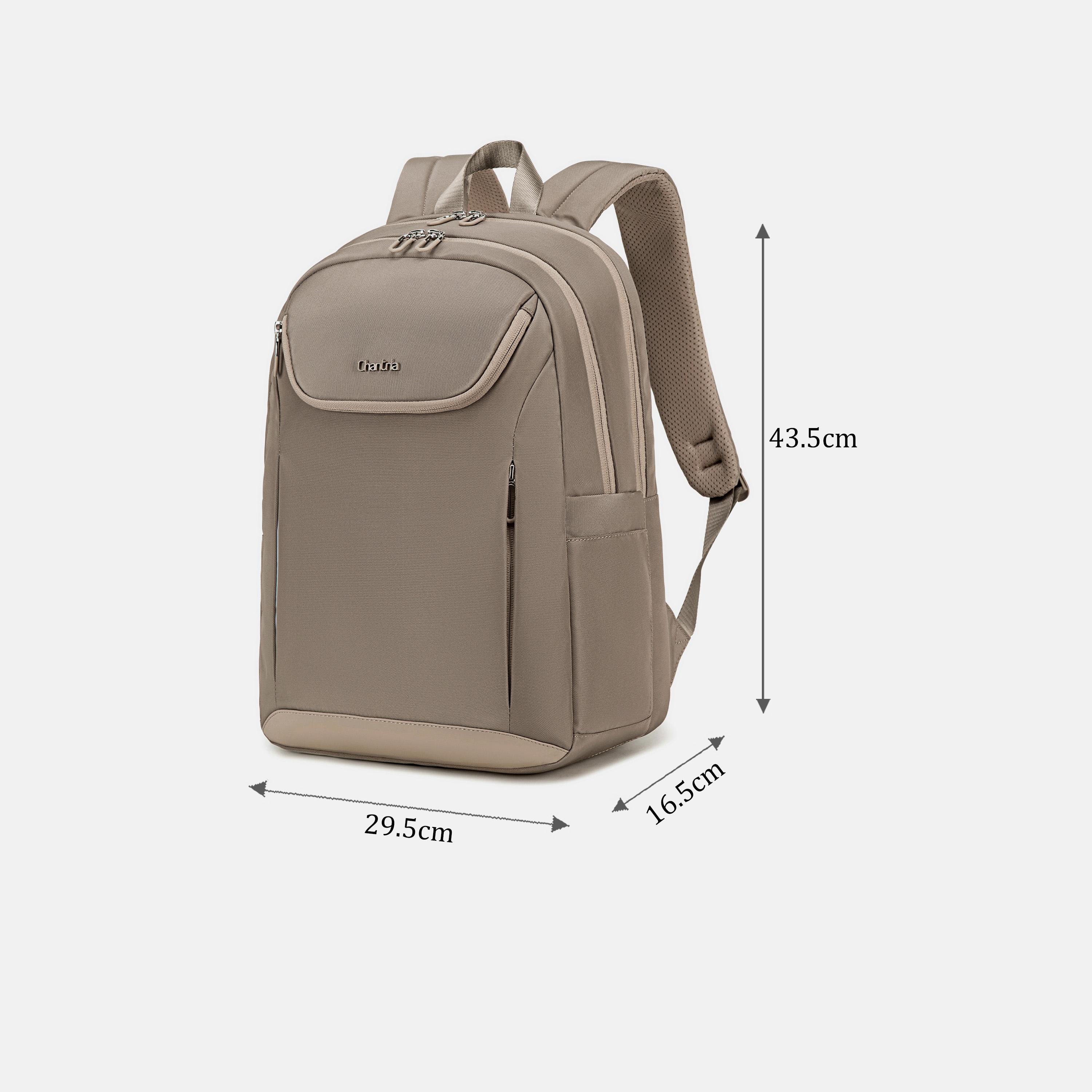 Chantria 17.1 Inches Backpack Polyester Convenient Multi-Pocket Design | CB00638-women-bagsandwallets-backpacks-image-2