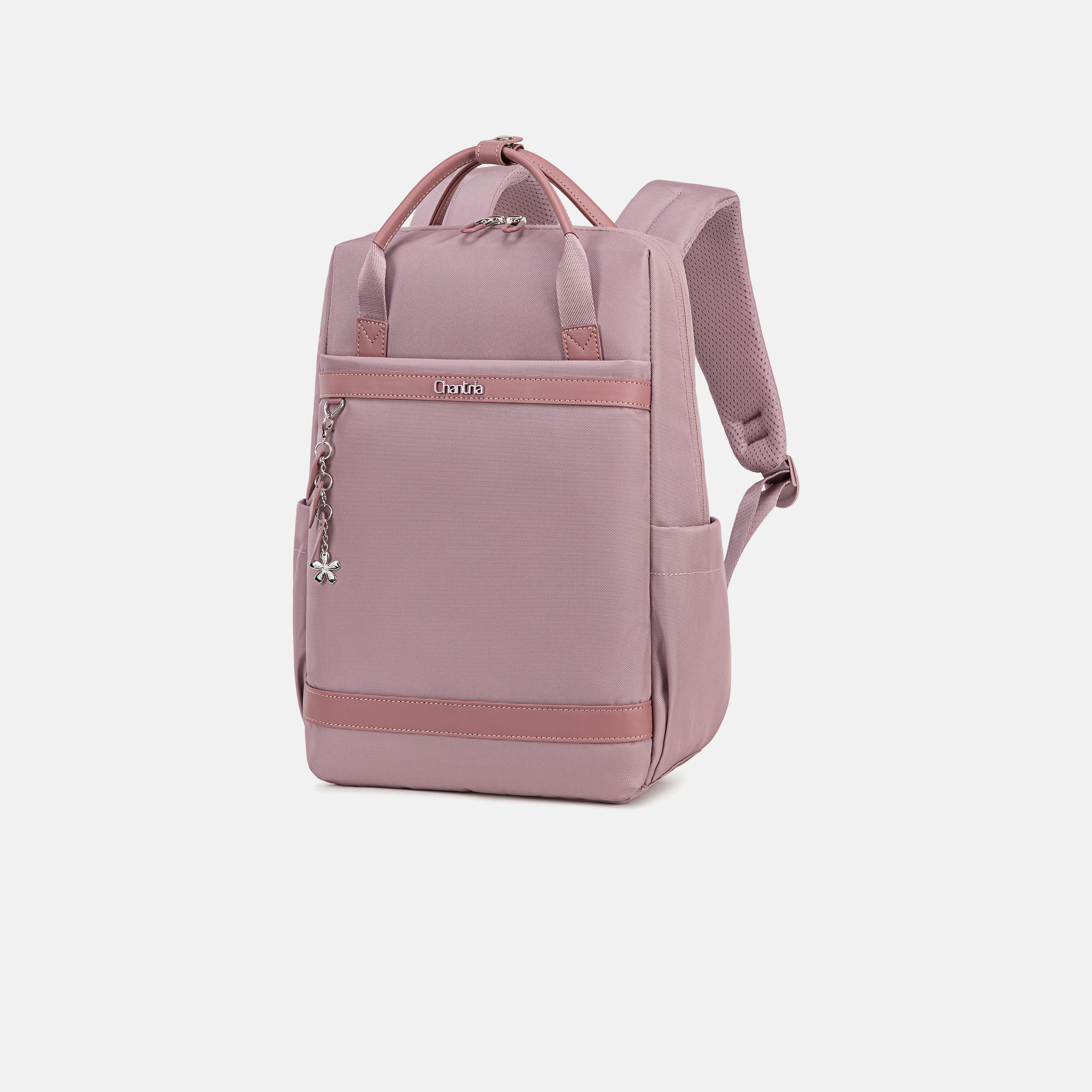 Chantria 15.7 Inches Backpack Polyester Textured design | CB00639-women-bagsandwallets-backpacks-image-1
