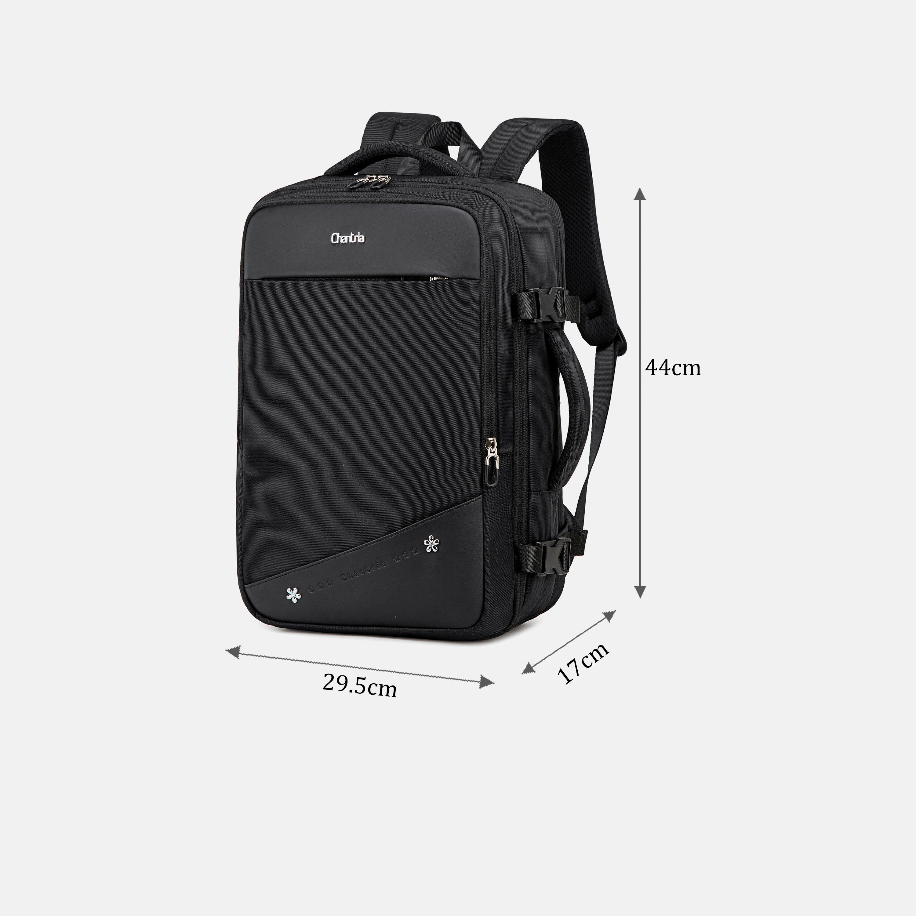 Chantria 17.3 Inches Backpack Polyester Adjustable shoulder straps | CB00641-women-bagsandwallets-backpacks-image-2