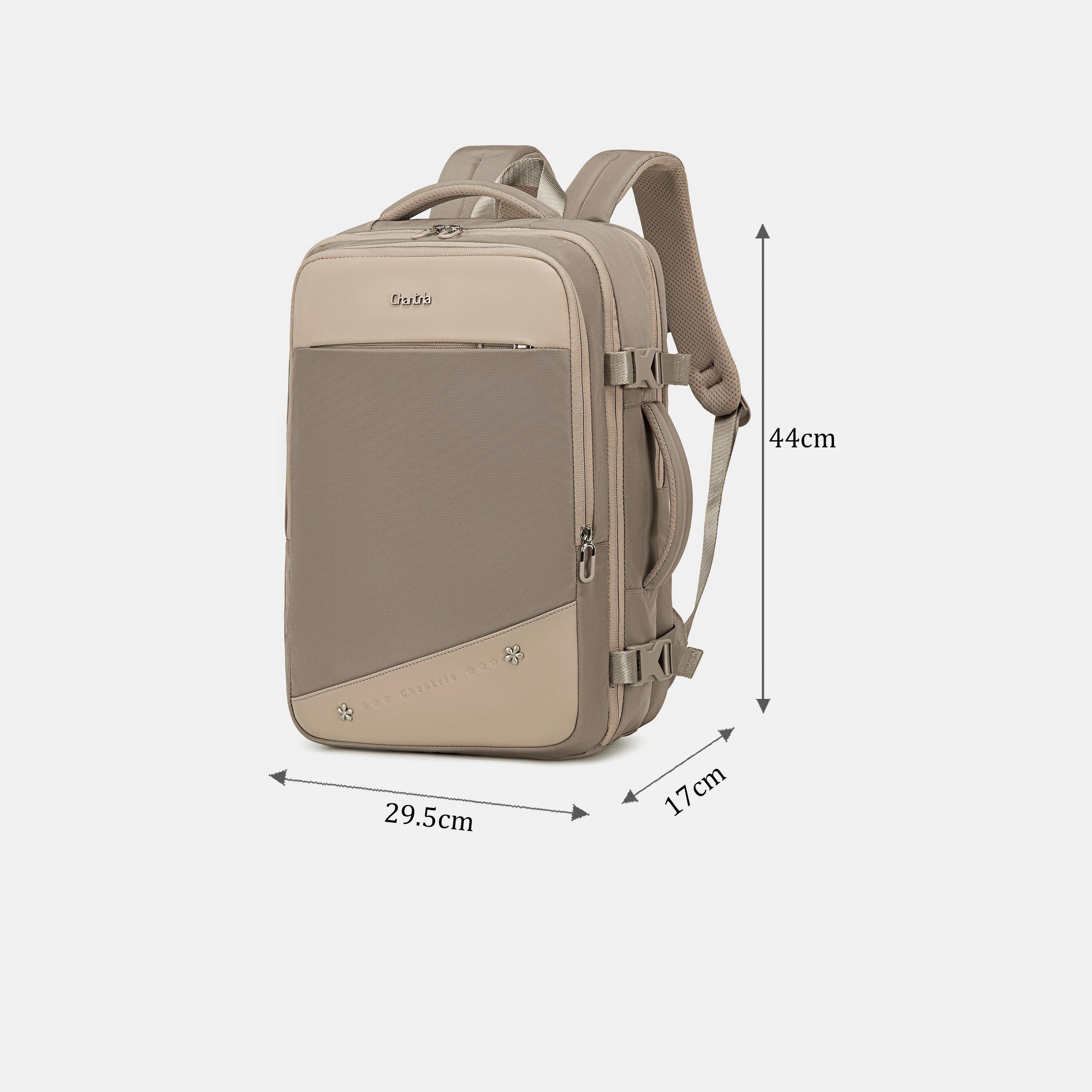 شانتريا- شنطة ظهر بوليستر 17.3 إنش مع أحزمة كتف قابلة للتعديل | CB00641-school-bagsandbackpacks-backpacks-image-2