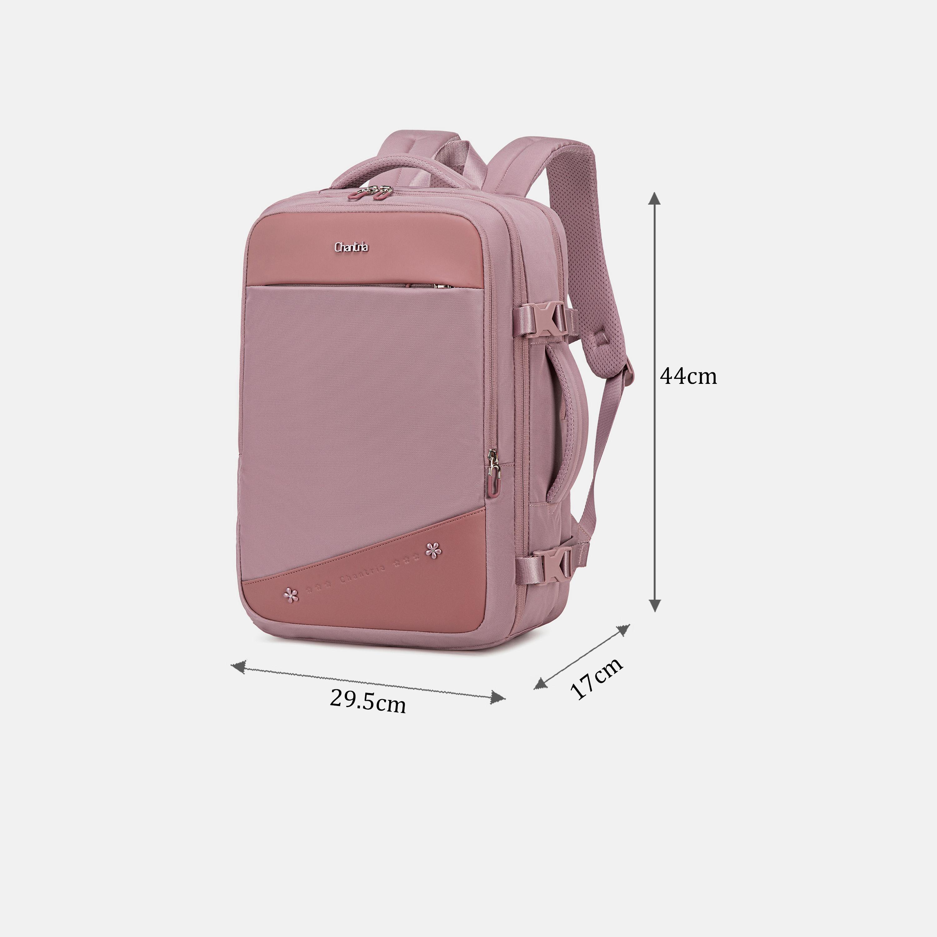 Chantria 17.3 Inches Backpack Polyester Adjustable shoulder straps | CB00641-women-bagsandwallets-backpacks-image-2