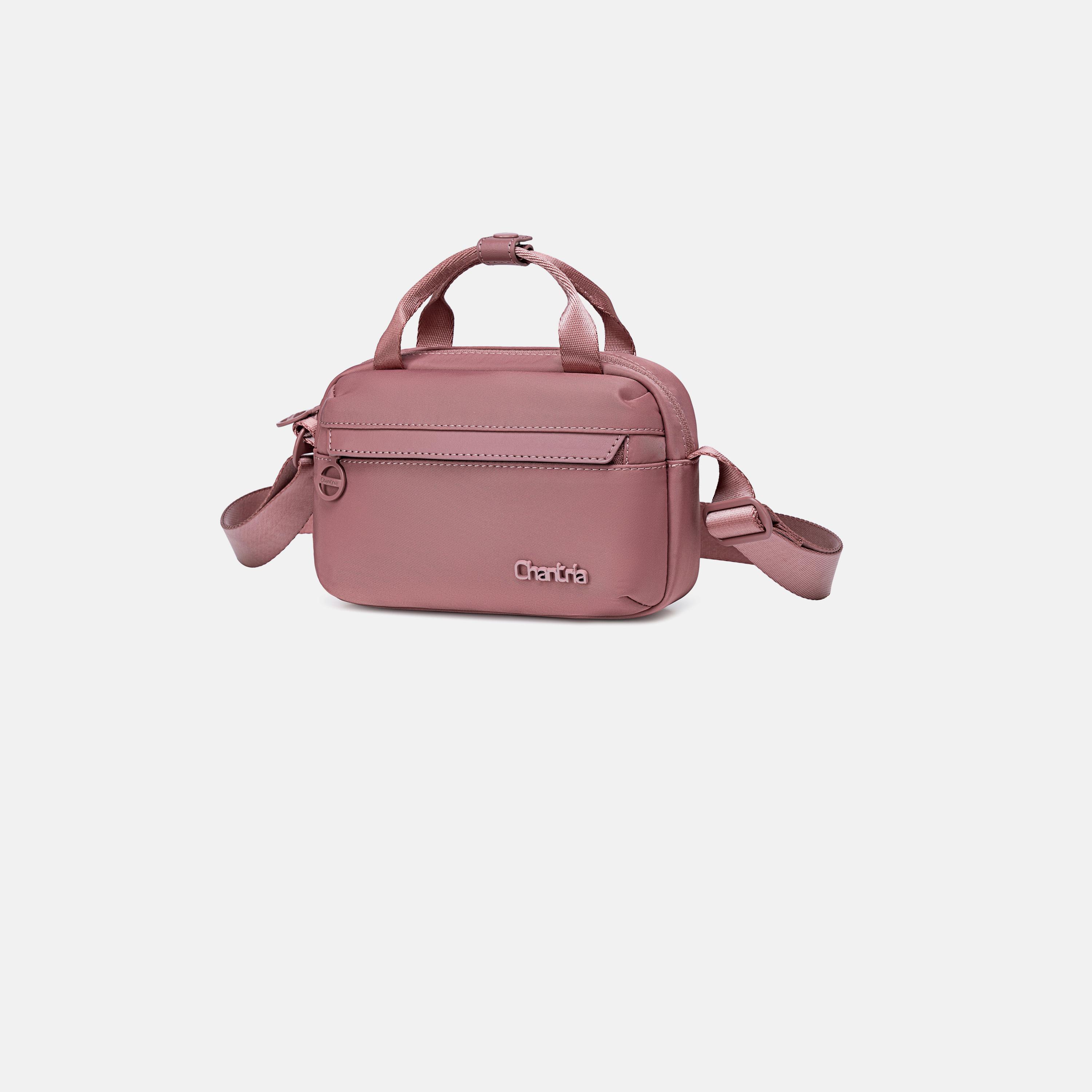Chantria Plain Double-Handle Crossbody Bag with Zipper Closure and Adjustable Strap | CB00771-women-bagsandwallets-handbags-image-1