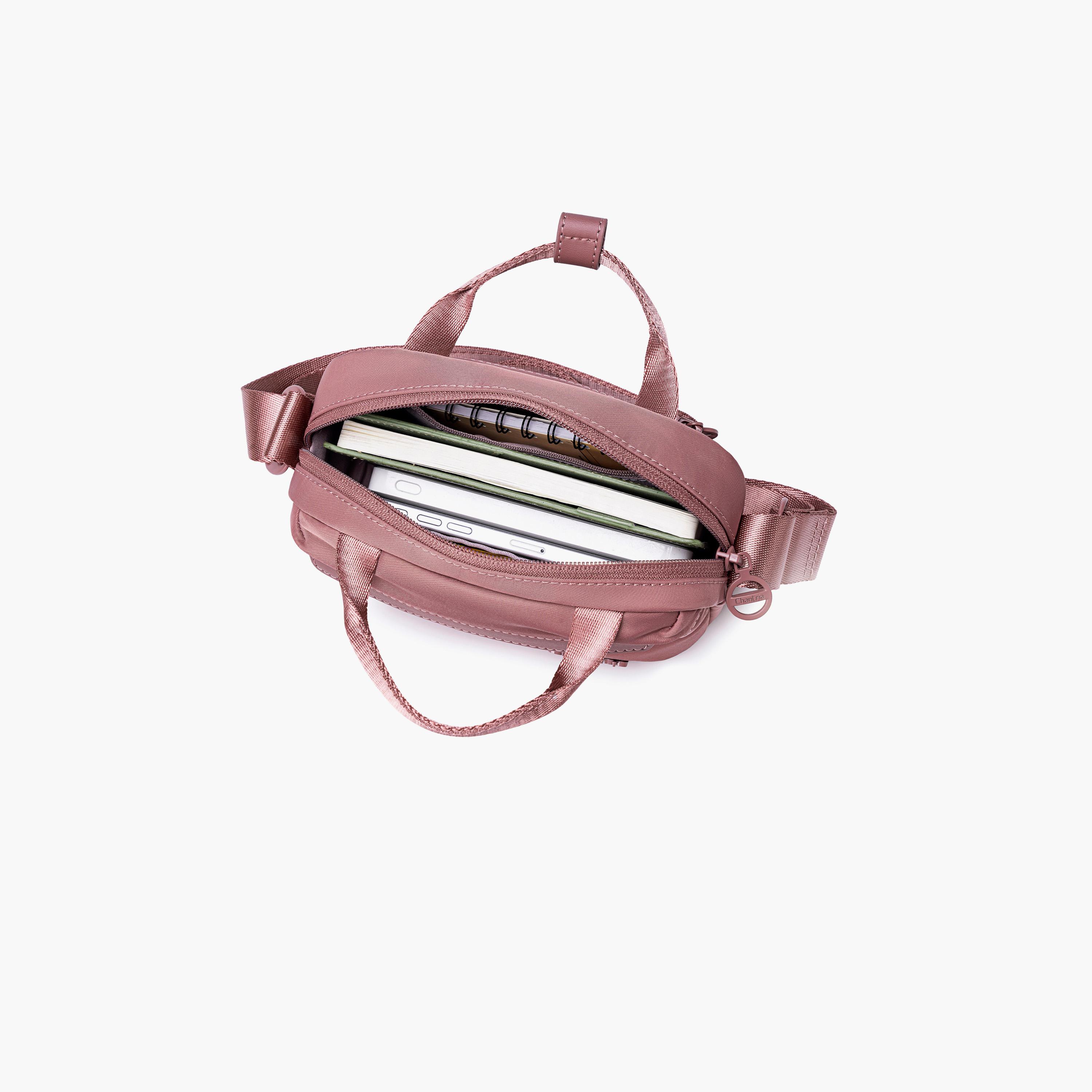 Chantria Plain Double-Handle Crossbody Bag with Zipper Closure and Adjustable Strap | CB00771-women-bagsandwallets-handbags-image-3