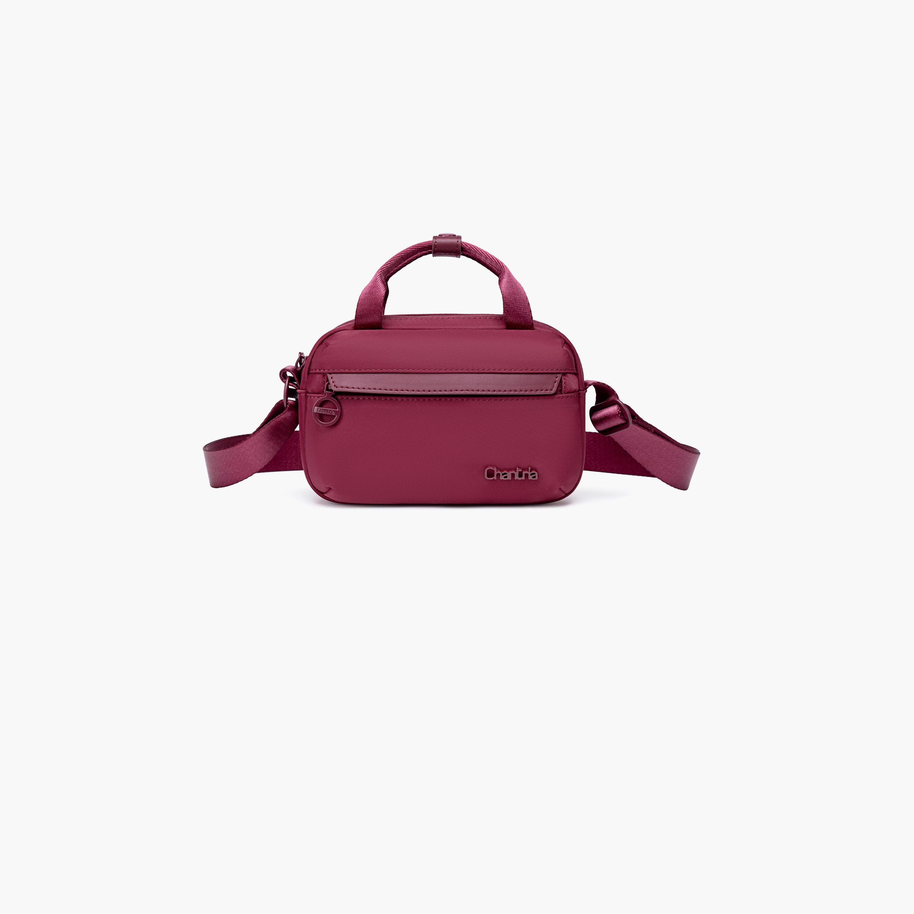 Chantria Plain Double-Handle Crossbody Bag with Zipper Closure and Adjustable Strap | CB00771-women-bagsandwallets-handbags-image-2