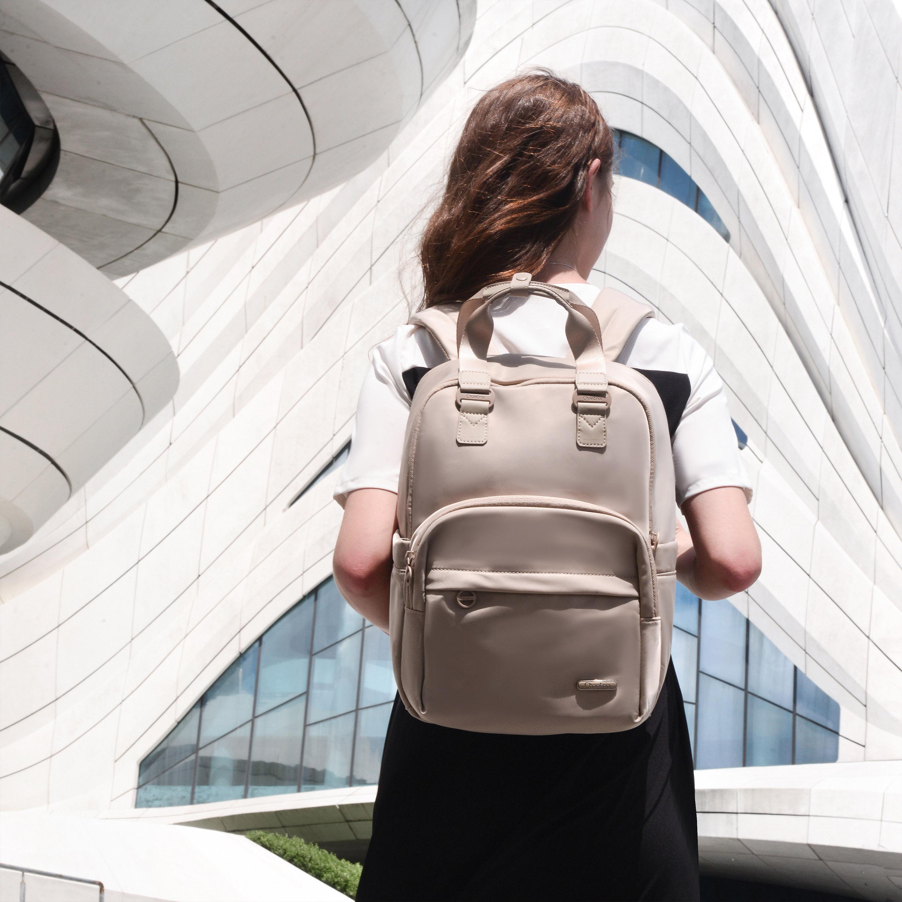 Chantria 15.3 Inches Backpack Nylon Adjustable shoulder straps | CB00778-women-bagsandwallets-backpacks-image-5