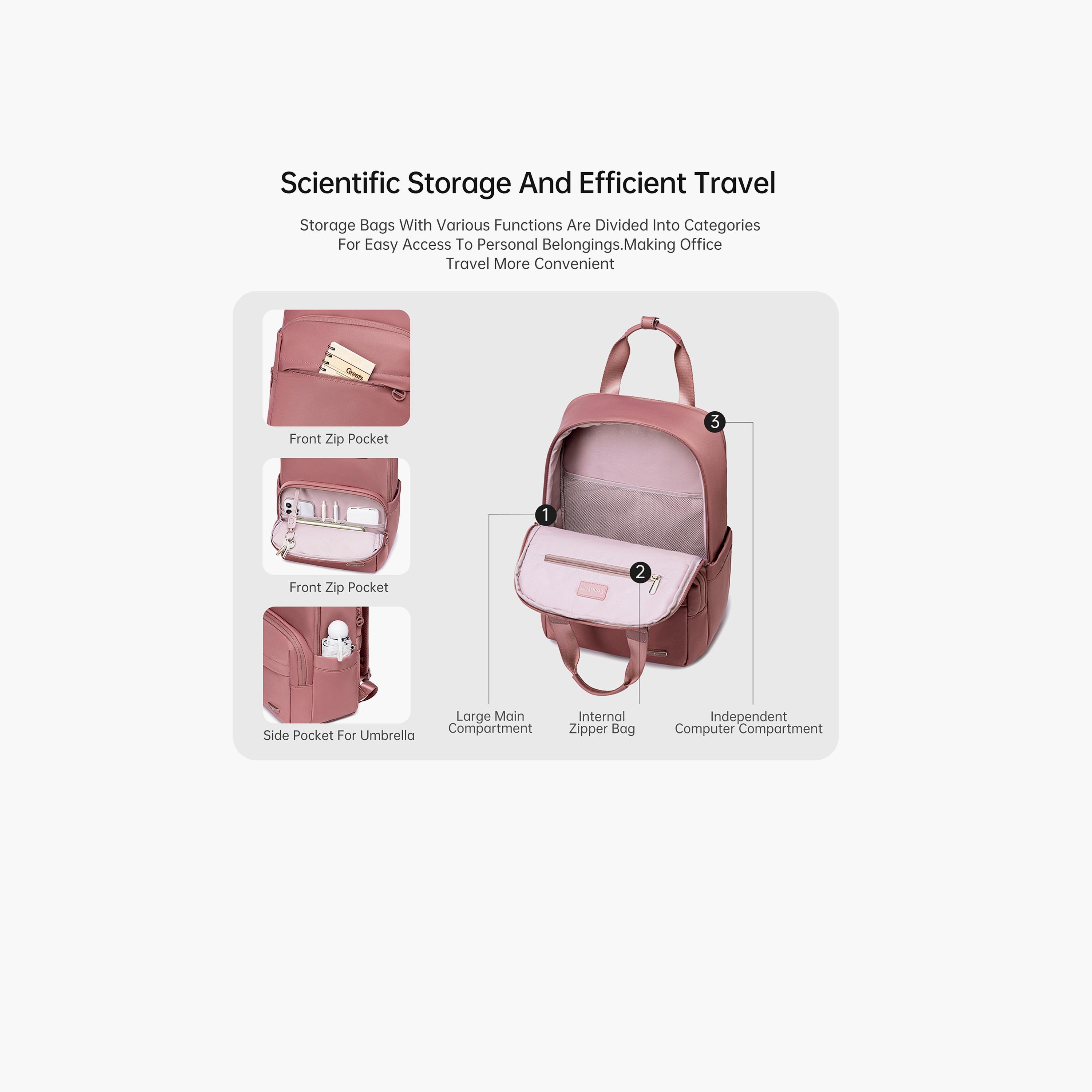شانتريا- شنطة ظهر نايلون 15.3 إنش مع أحزمة كتف قابلة للتعديل | CB00778-school-bagsandbackpacks-backpacks-image-6