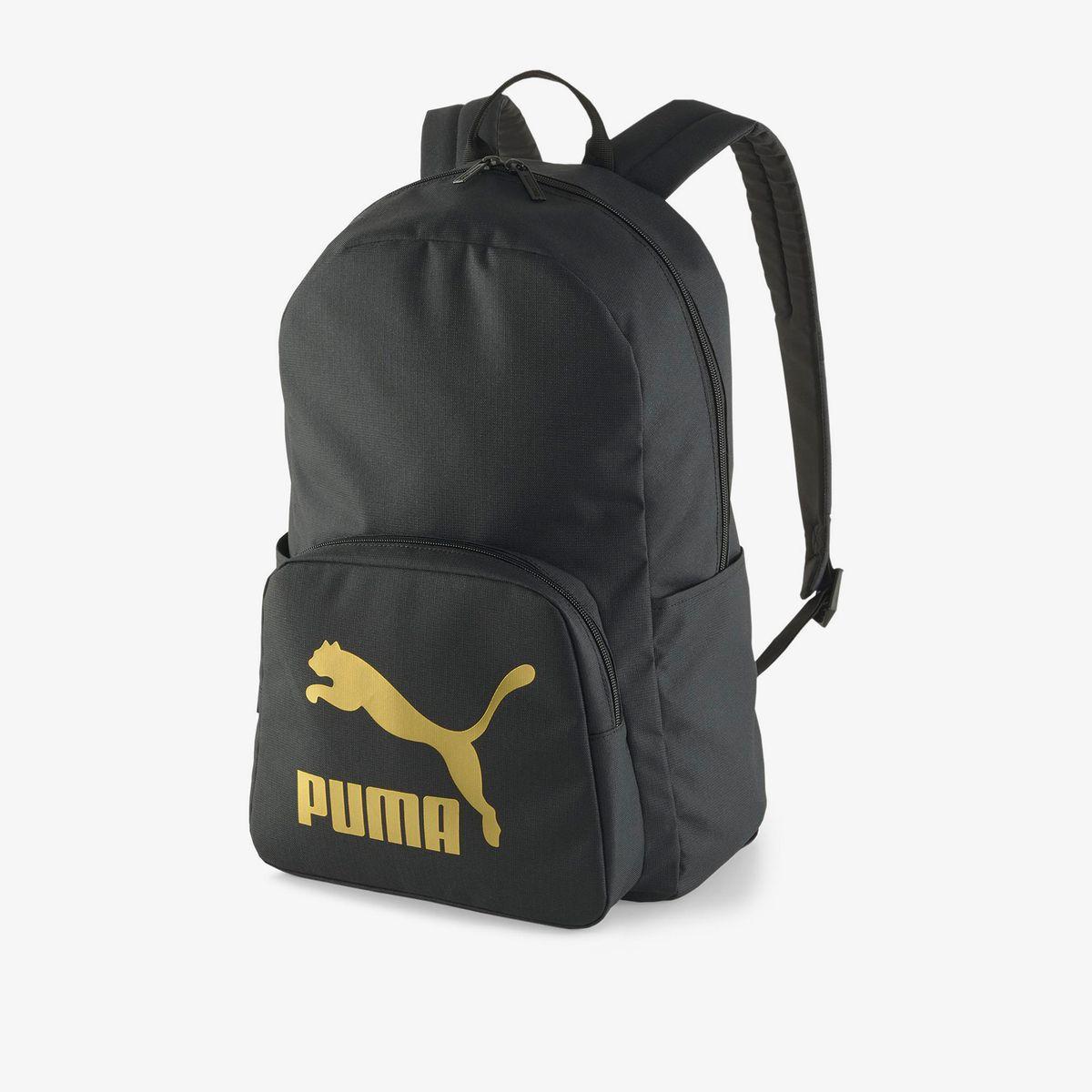 Puma Drawstring Backpack Shop Puma Logo Print Backpack with Adjustable Shoulder Straps ...